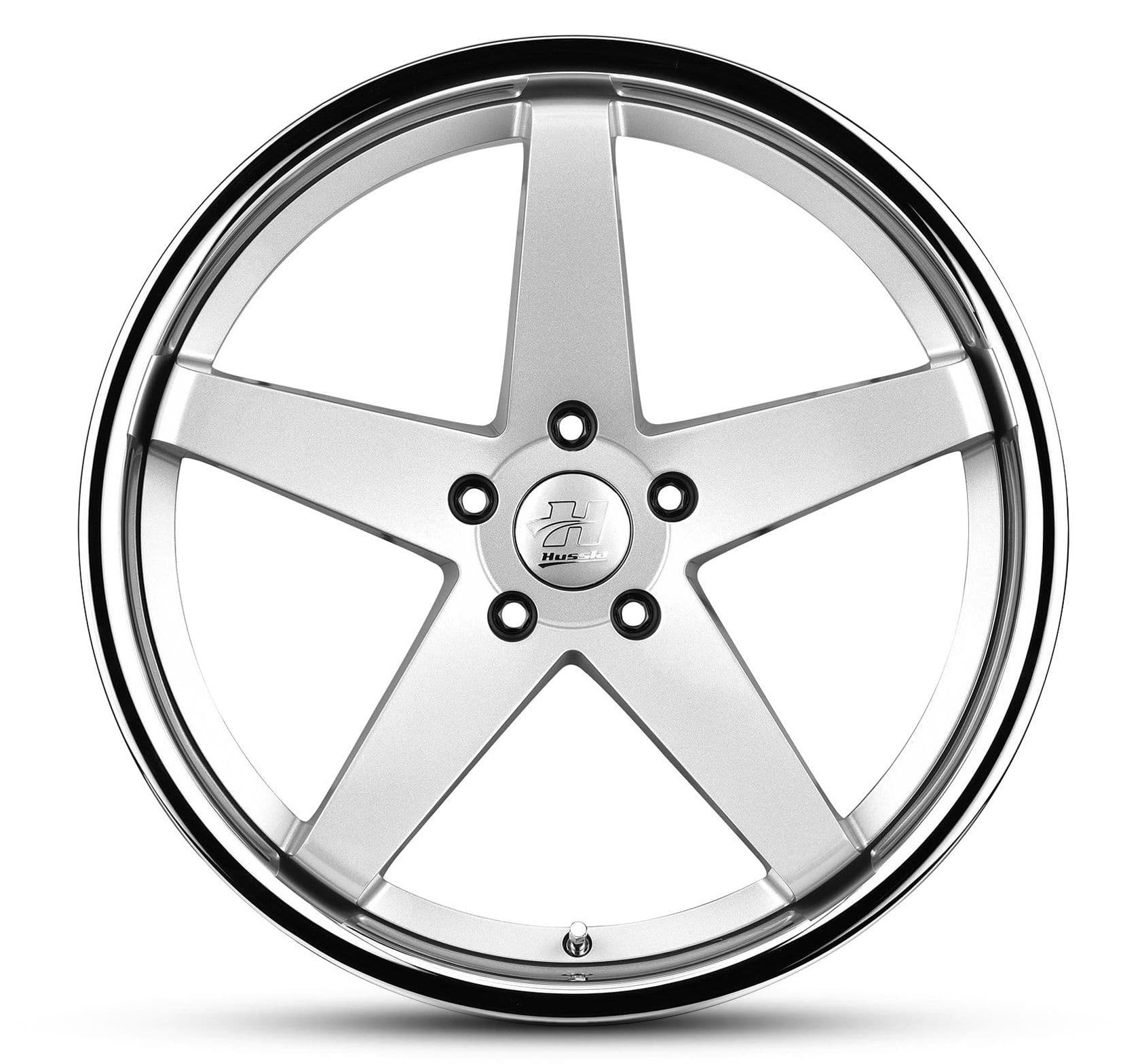 Wheel HUSSLA CHASE BRIGHT SILVER CHROME LIP