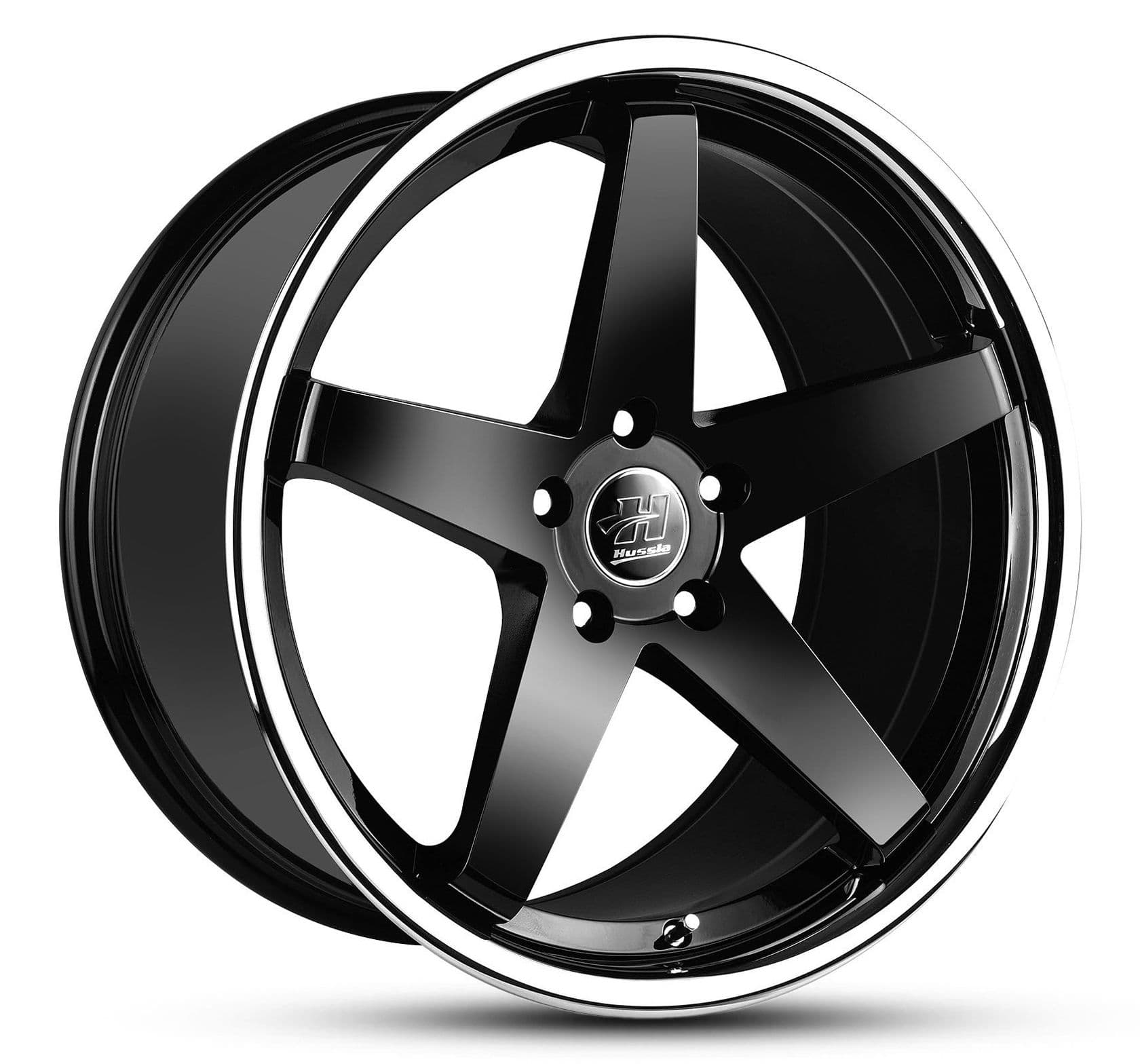 Hussla Chase Gloss Black Chrome Lip 20x10