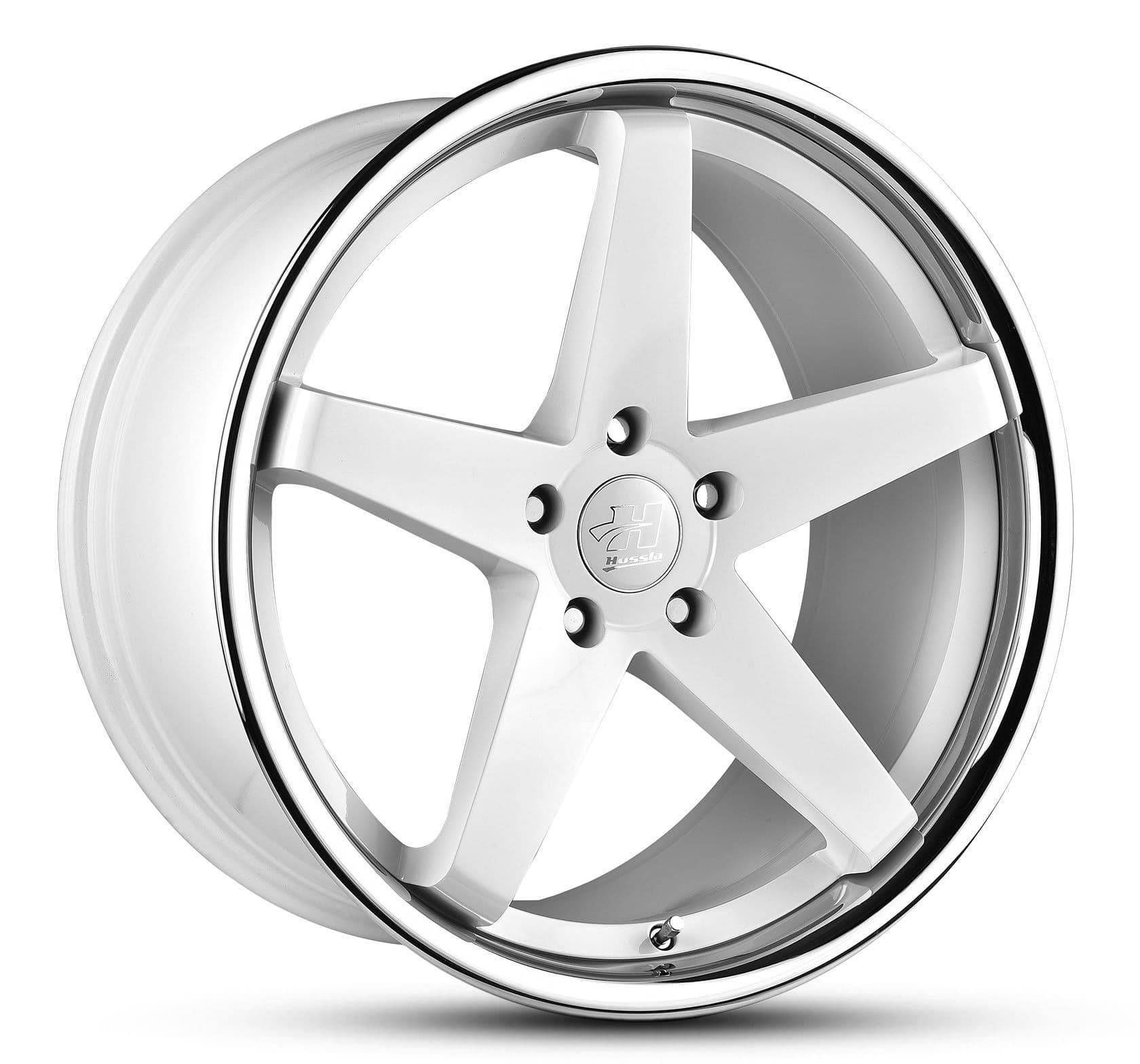 Hussla Chase Gloss White Chrome Lip 20x10