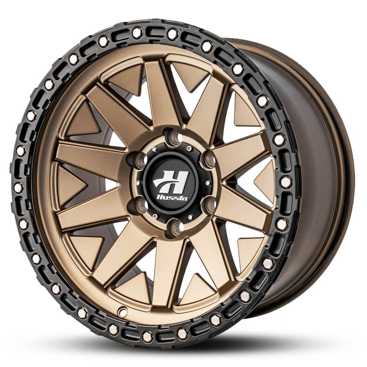 Wheel HUSSLA COMRADE MATTE BRONZE BLACK LIP