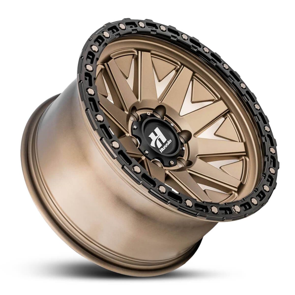Wheel HUSSLA COMRADE MATTE BRONZE BLACK LIP