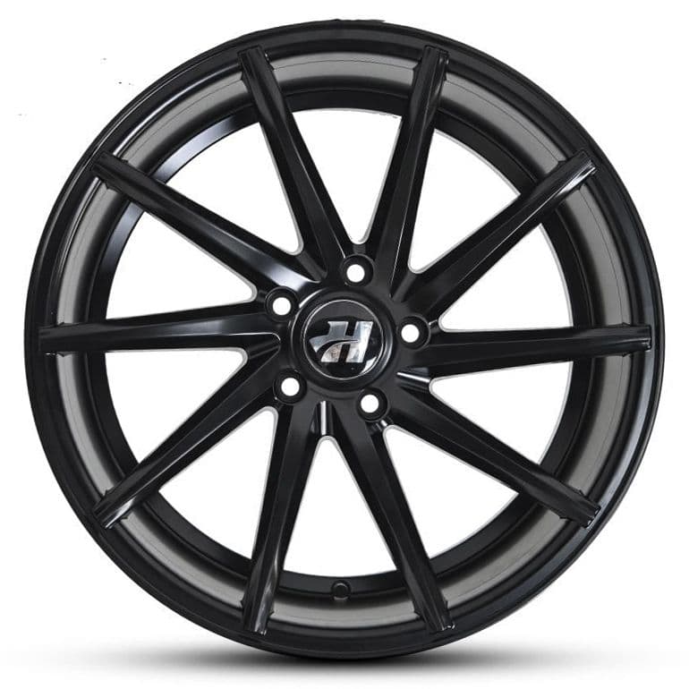 Wheel HUSSLA DIRECTIONAL MATTE BLACK