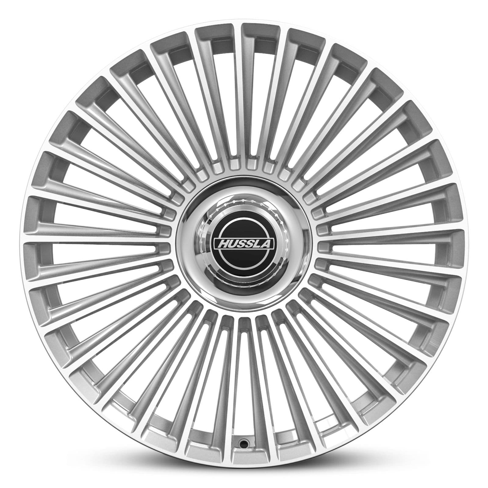 Wheel HUSSLA DUBAI GLOSS SILVER MACHINED FACE