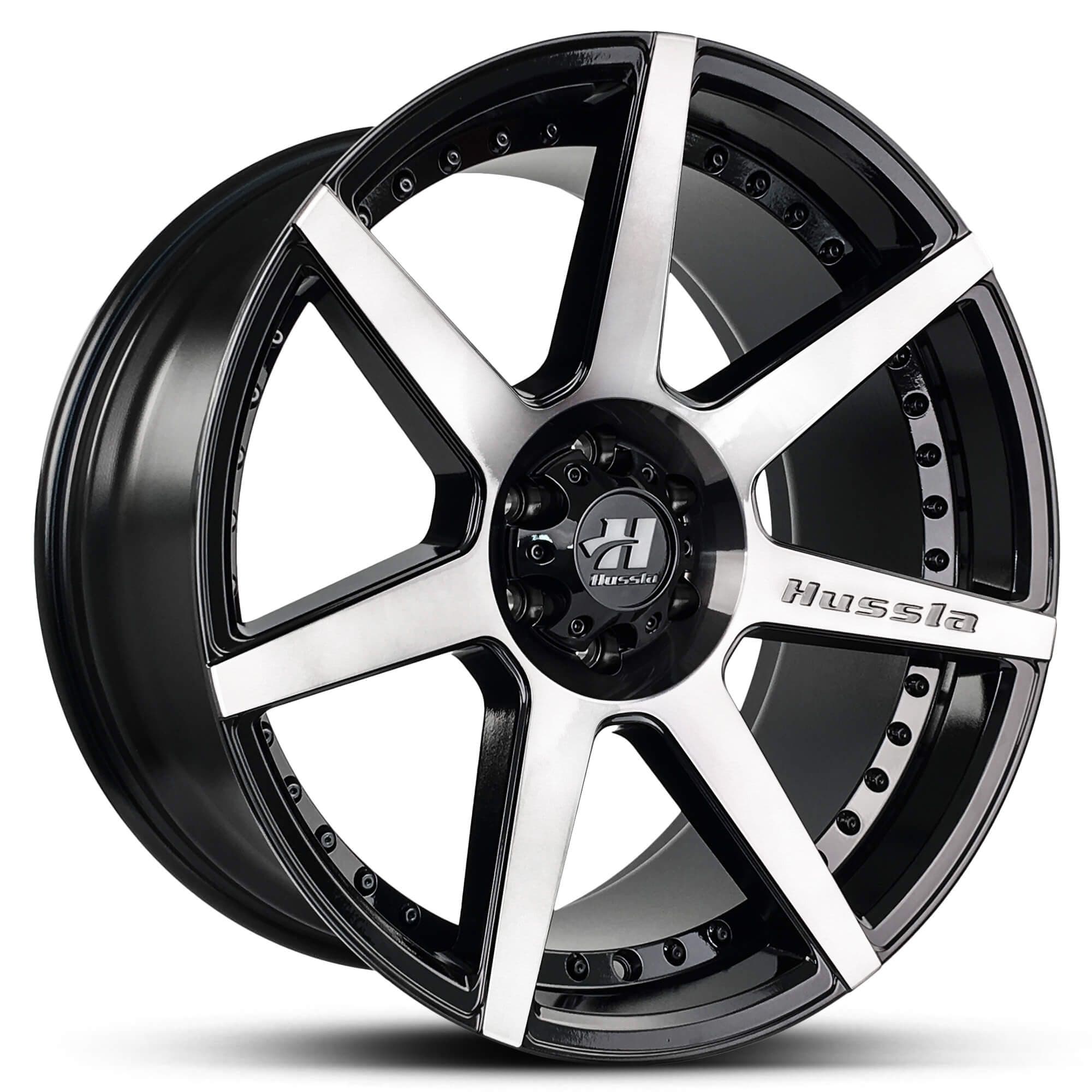 Hussla Dynasty Machined Face 20x9.5