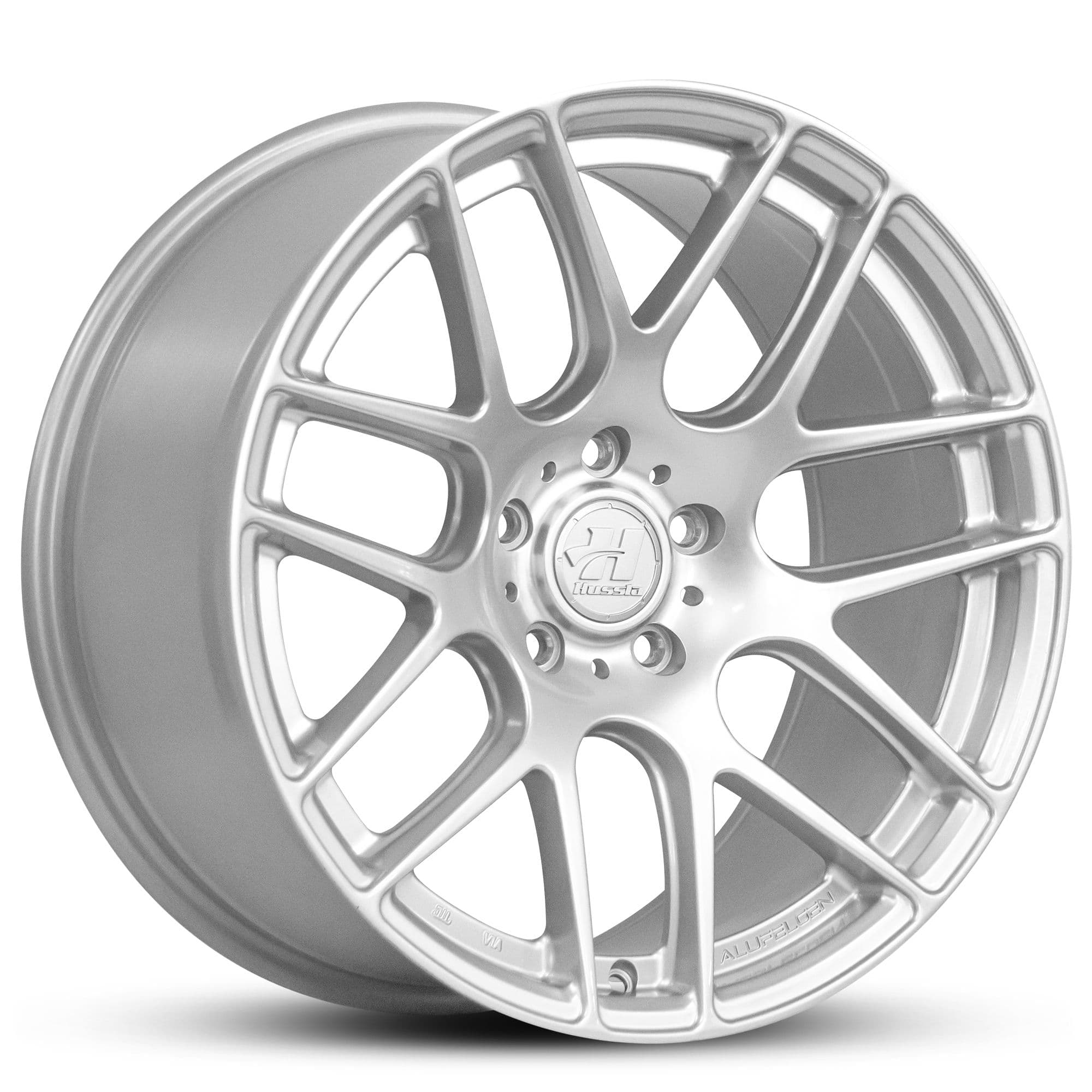 Hussla Euro Bright Silver 19x9.5