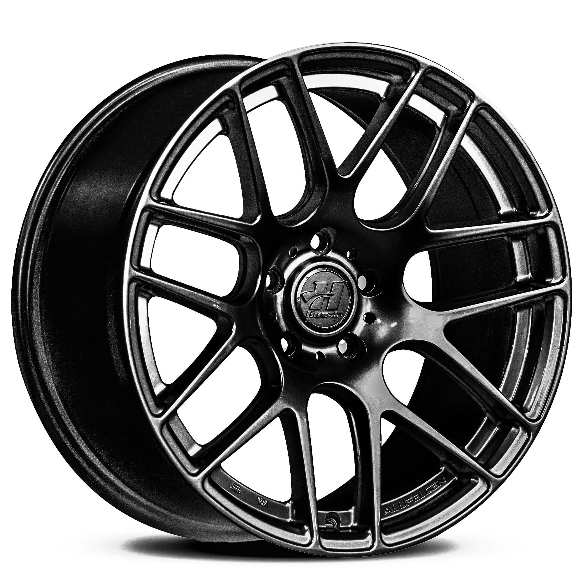 Hussla Euro Gloss Black 20x10
