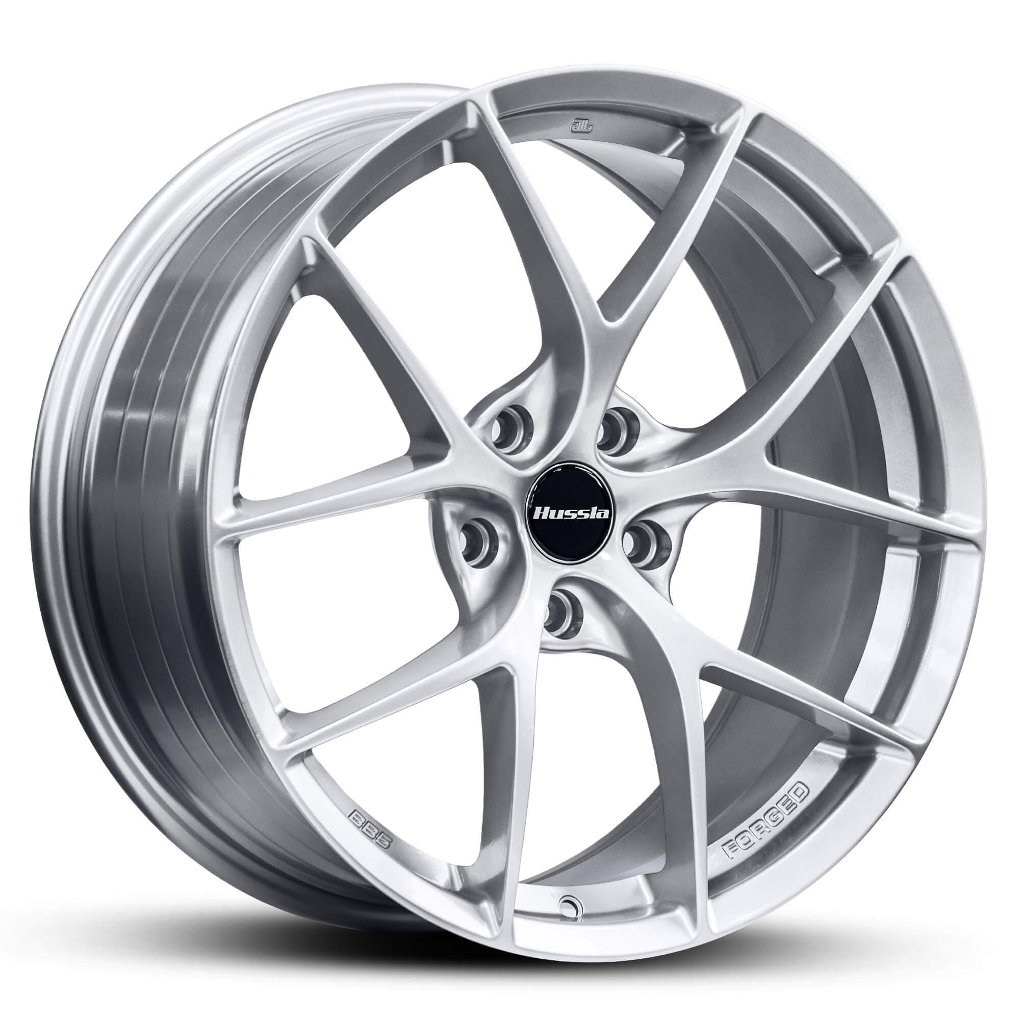 Hussla Forged B5 Diamond Silver 19x8.5