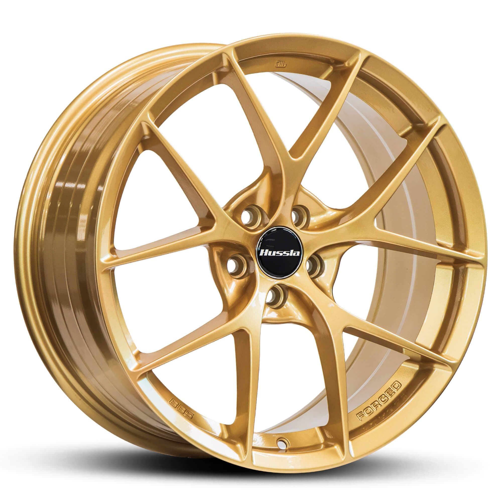 Hussla Forged B5 Gold 18x8.5