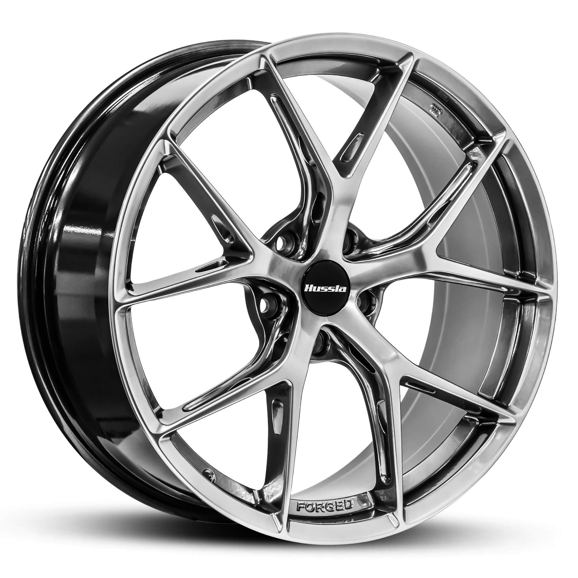 Hussla Forged B6 Diamond Black 20x8.5