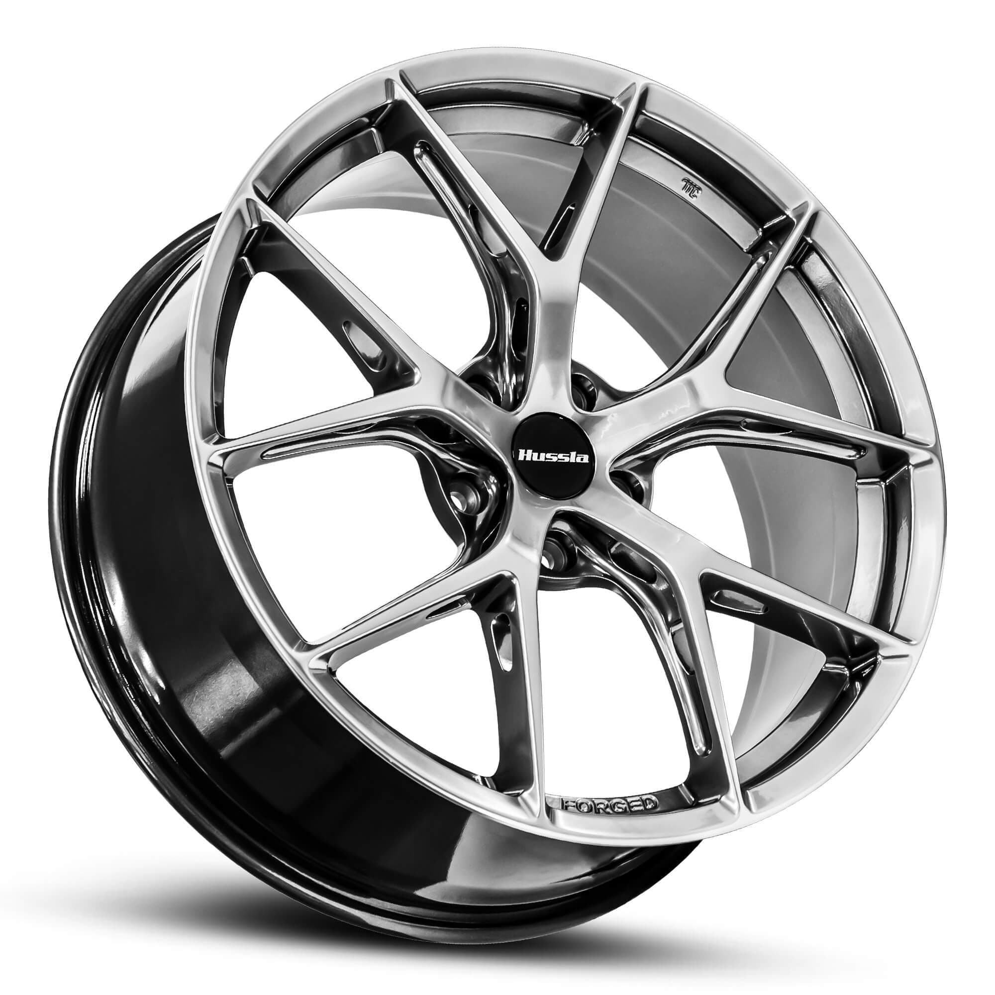 Wheel HUSSLA FORGED B6 DIAMOND BLACK