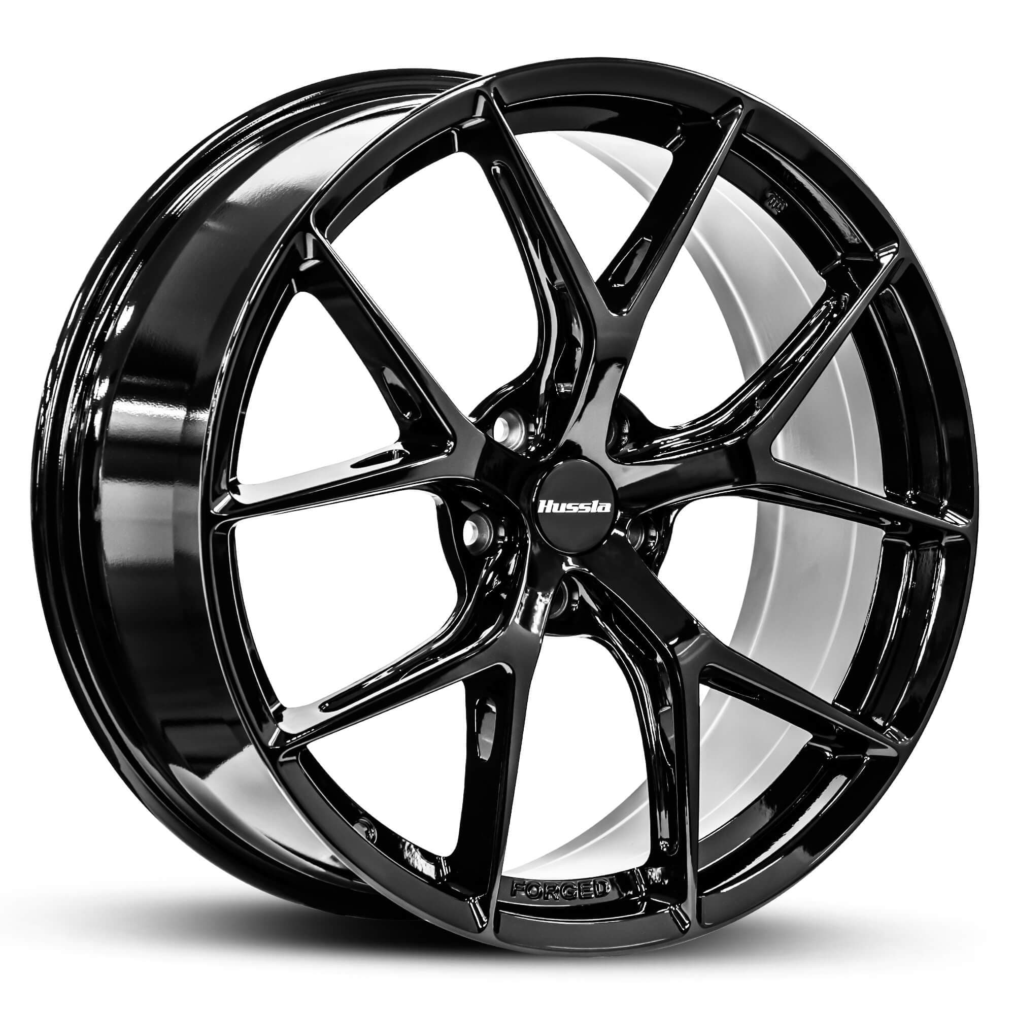 Hussla Forged B6 Gloss Black 20x8.5