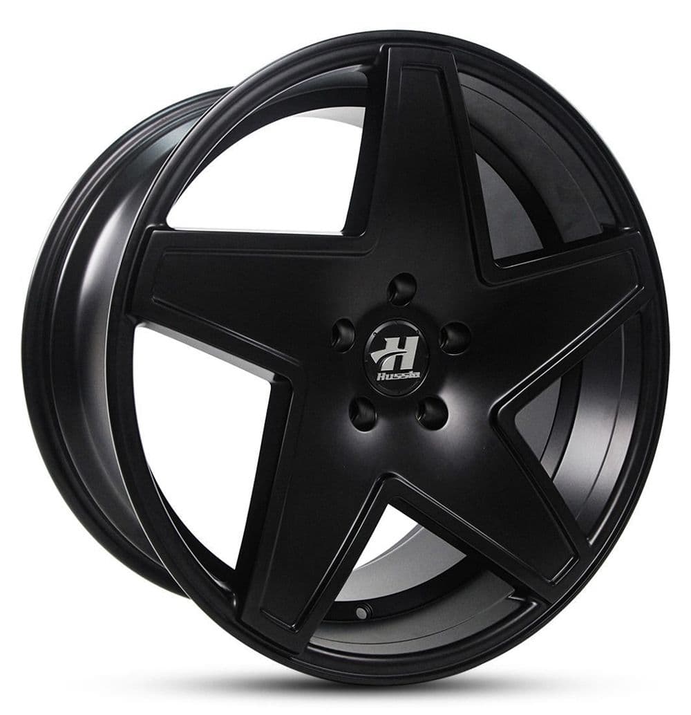 Hussla Ftw Matte Black 20x10