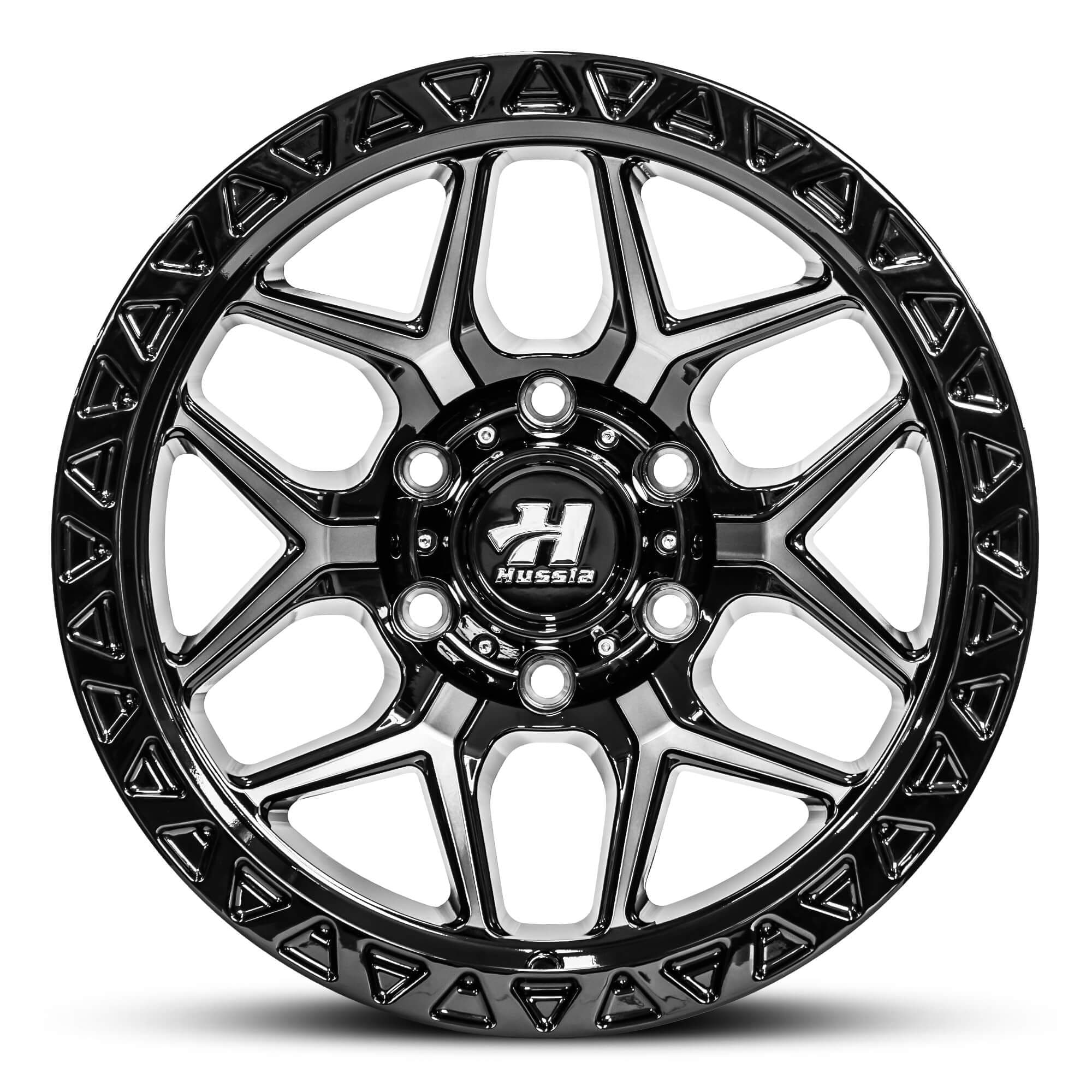 Wheel HUSSLA GENERAL GLOSS BLACK DARK TINT