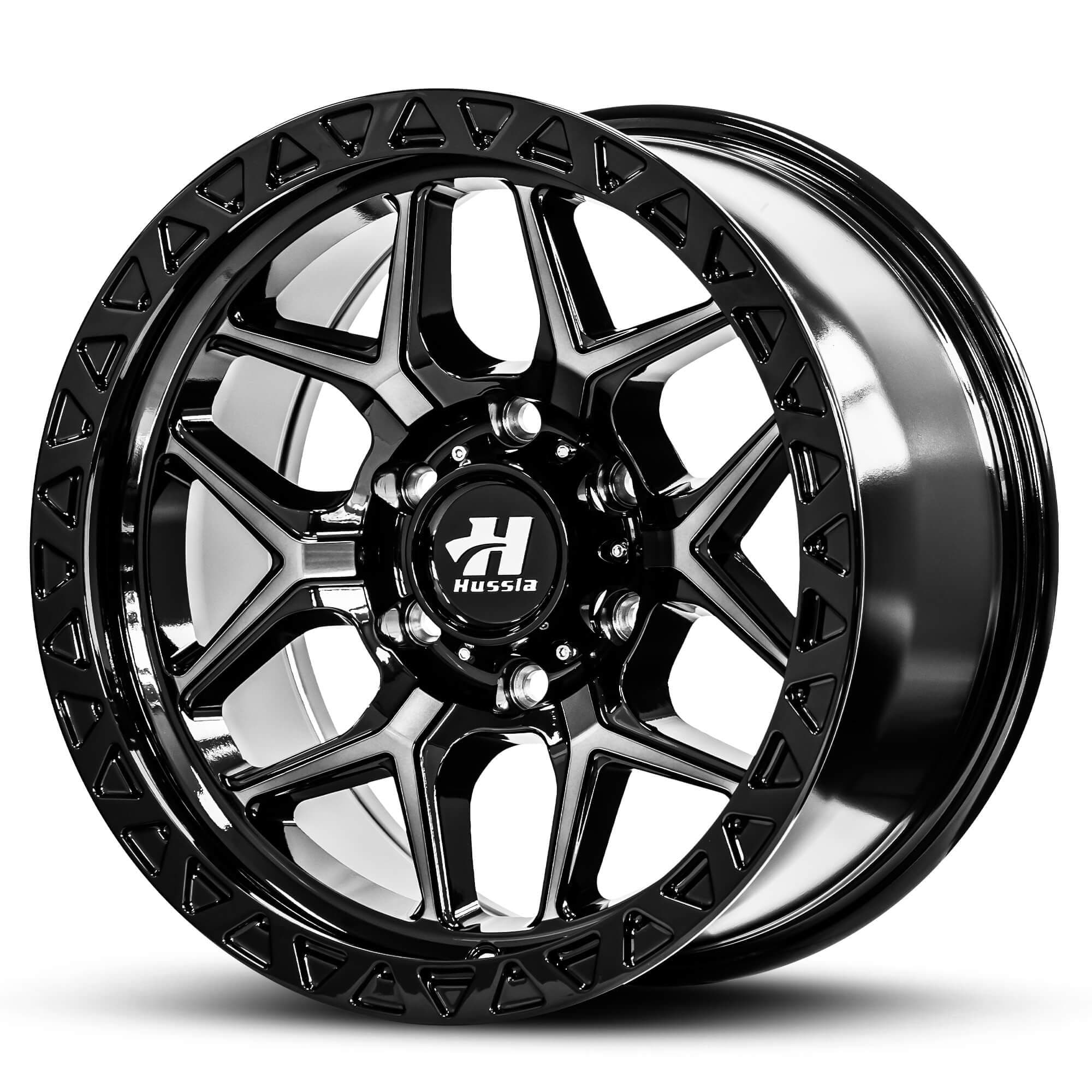 Wheel HUSSLA GENERAL GLOSS BLACK DARK TINT