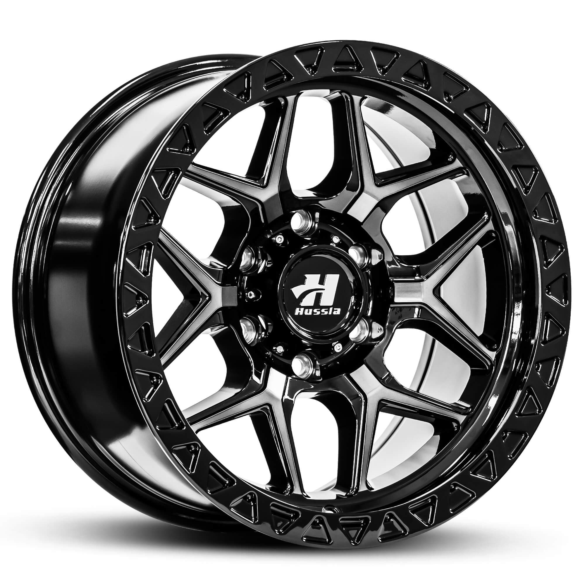 Wheel HUSSLA GENERAL GLOSS BLACK DARK TINT