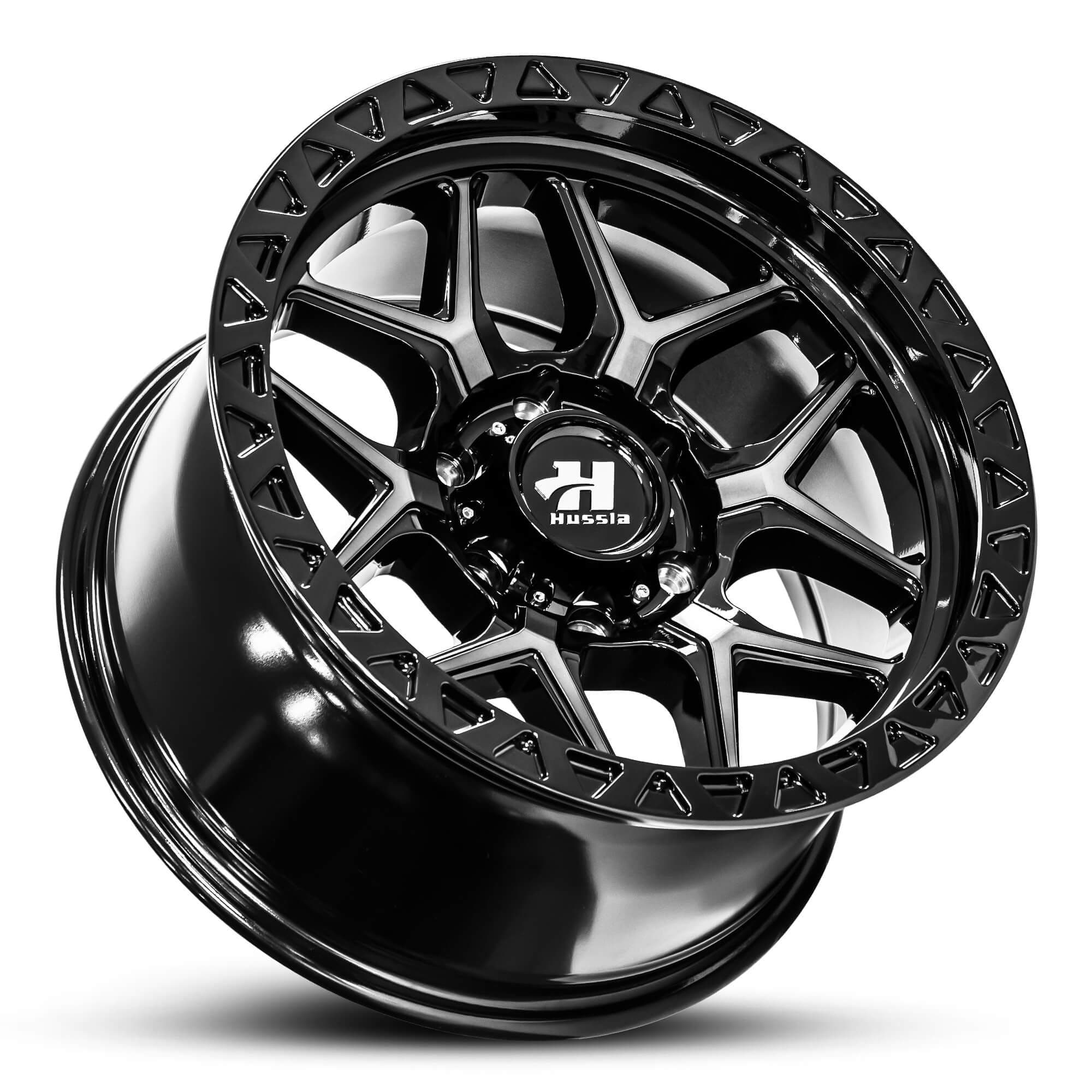 Wheel HUSSLA GENERAL GLOSS BLACK DARK TINT