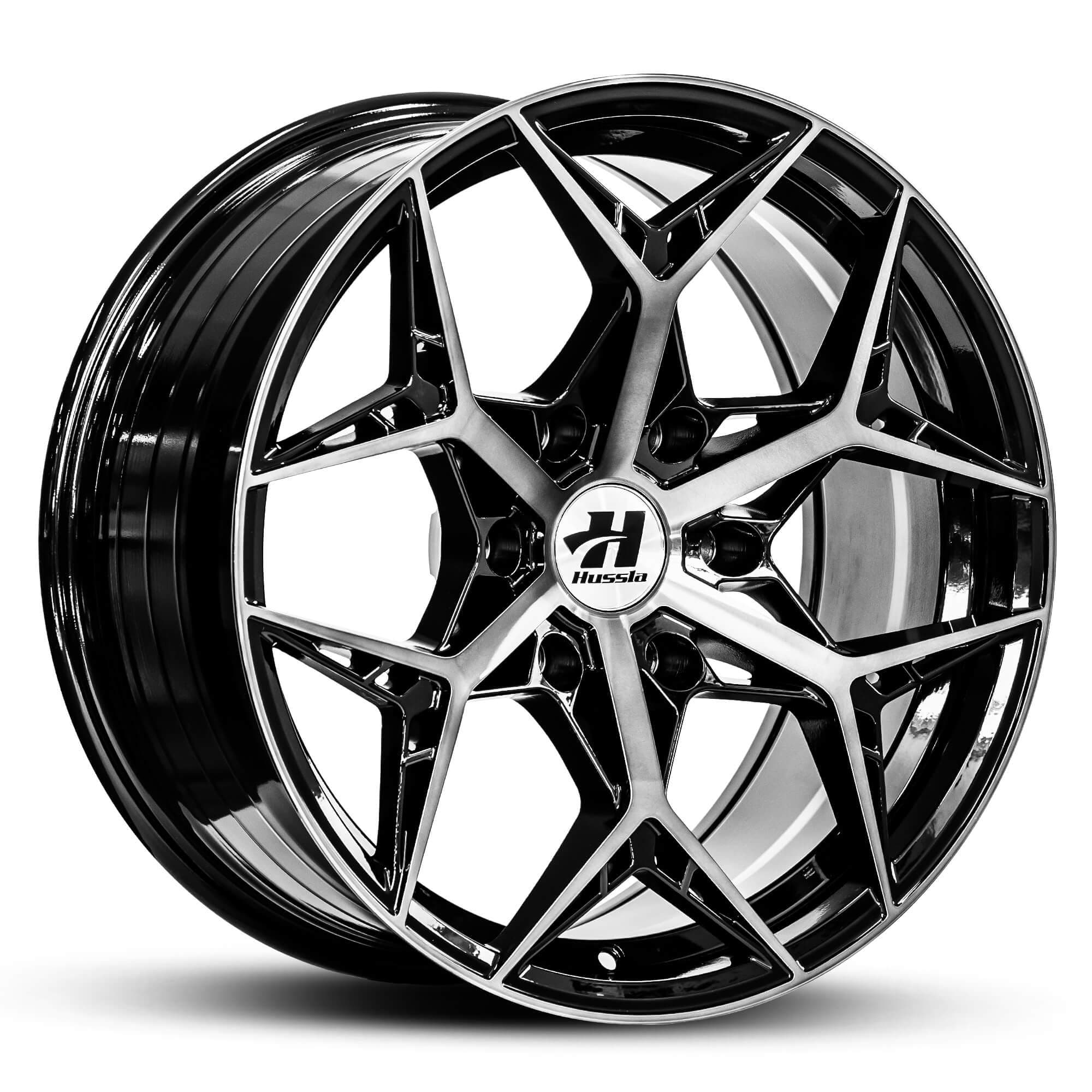 Wheel HUSSLA GHOST GLOSS BLACK DARK TINT FACE