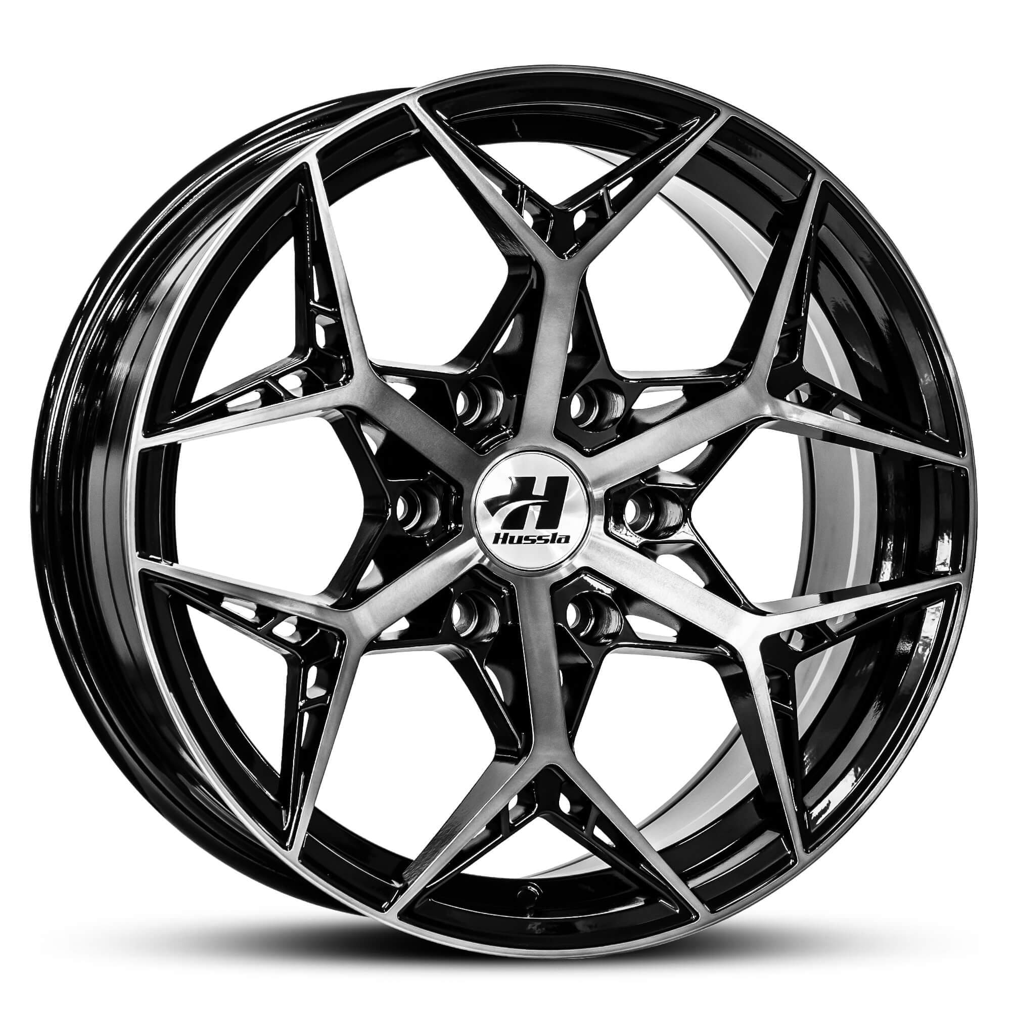 Wheel HUSSLA GHOST GLOSS BLACK DARK TINT FACE