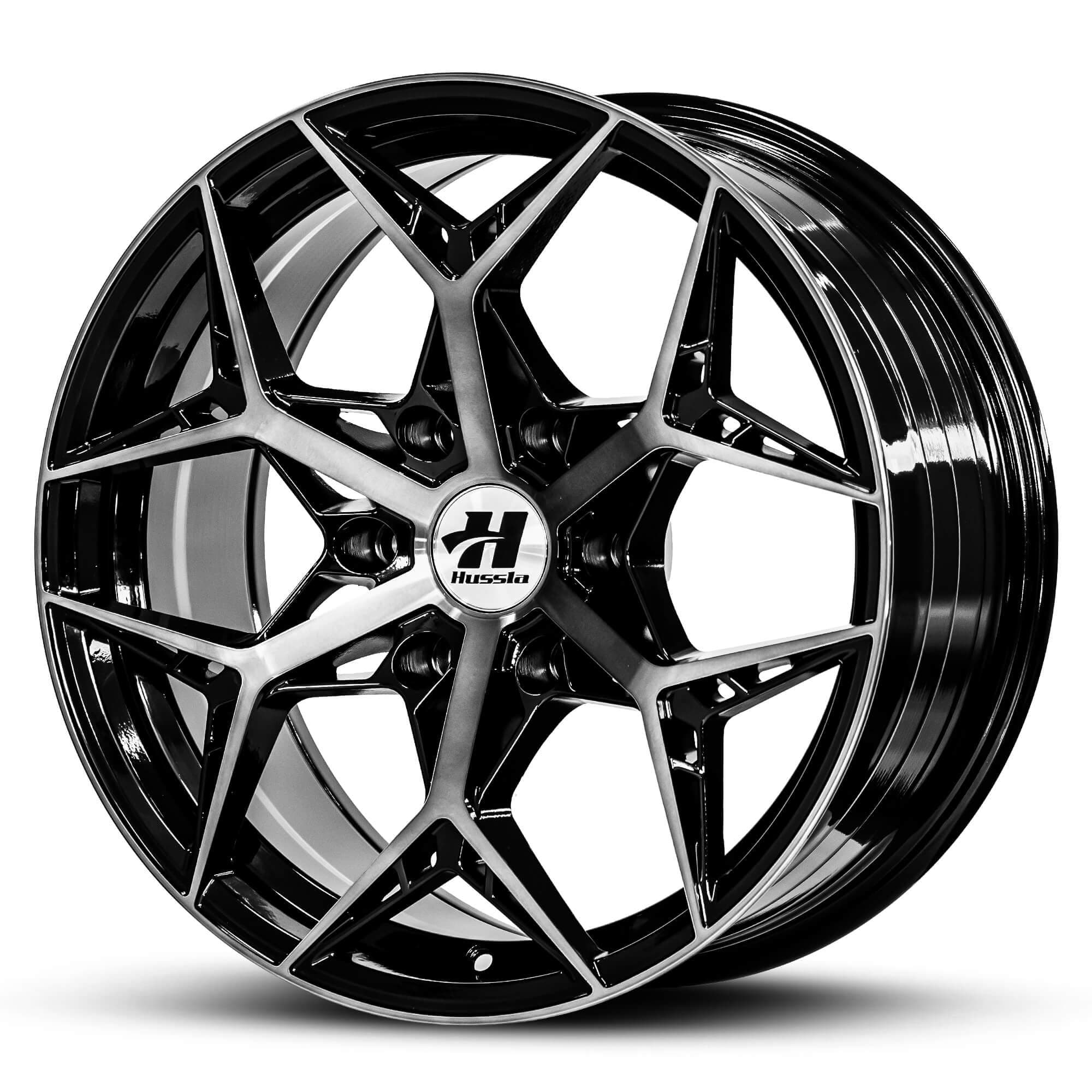 Wheel HUSSLA GHOST GLOSS BLACK DARK TINT FACE
