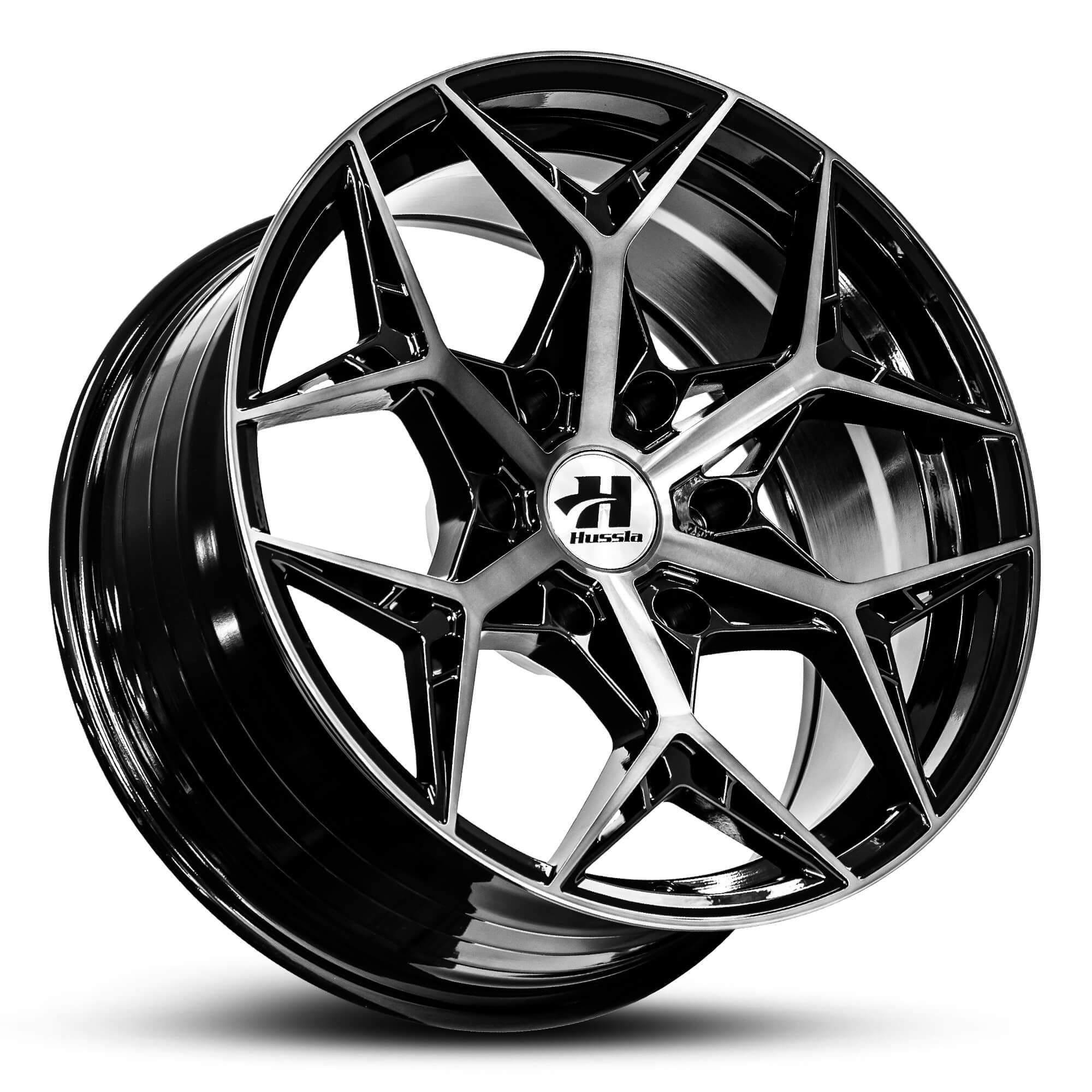 Wheel HUSSLA GHOST GLOSS BLACK DARK TINT FACE