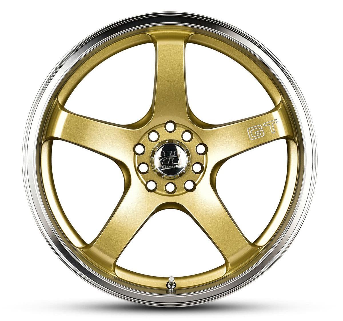 Wheel HUSSLA GT GOLD POLISHED LIP