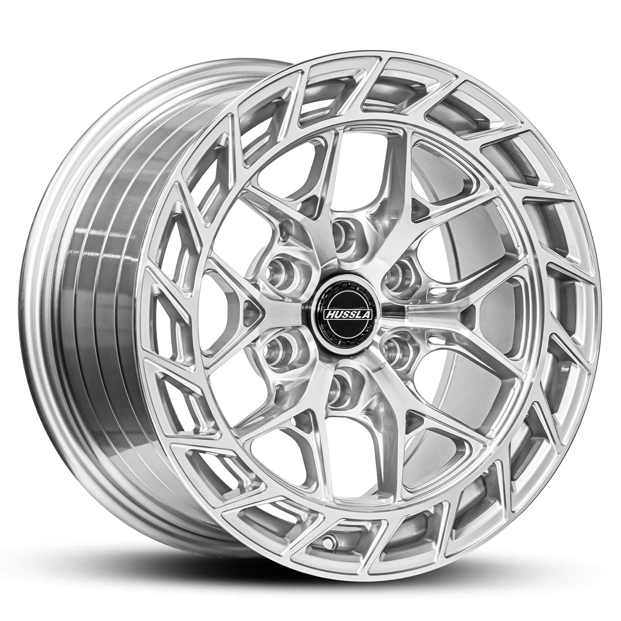 Wheel HUSSLA GUNNER DIAMOND CUT POLISHED