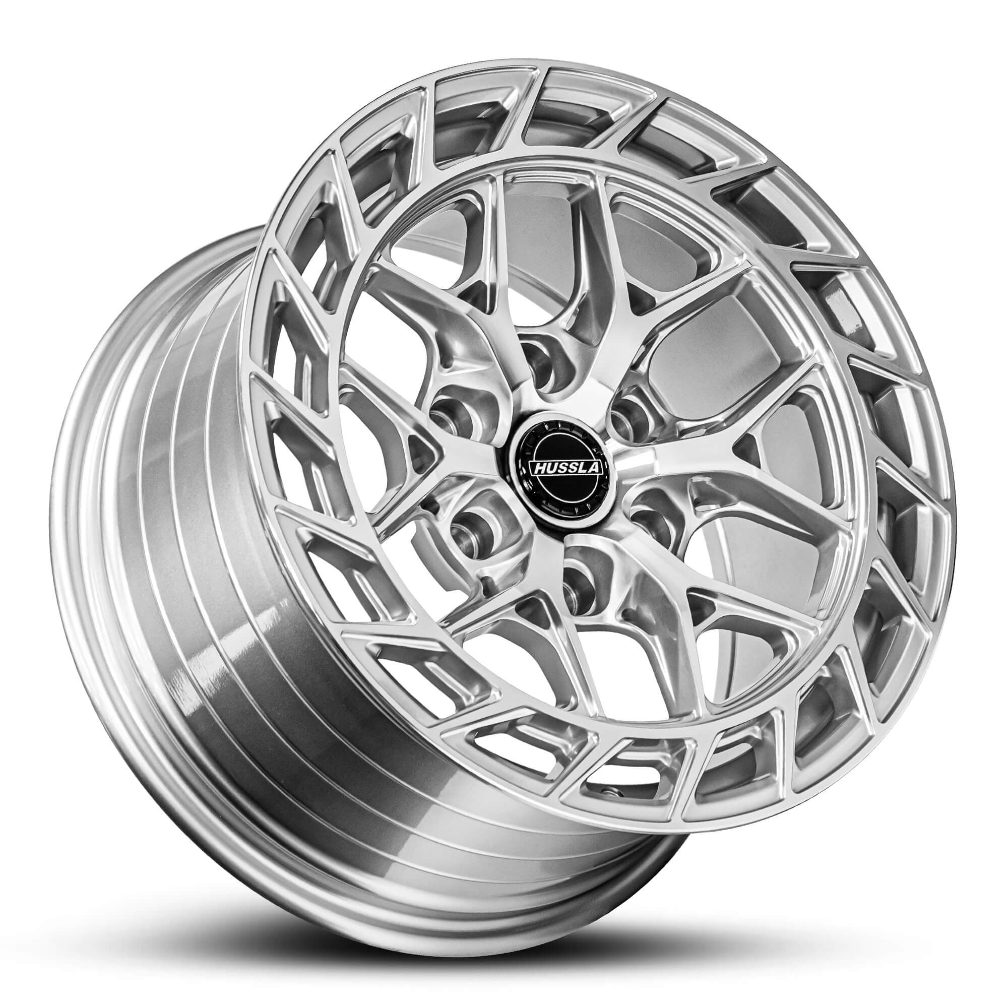 Wheel HUSSLA GUNNER DIAMOND CUT POLISHED