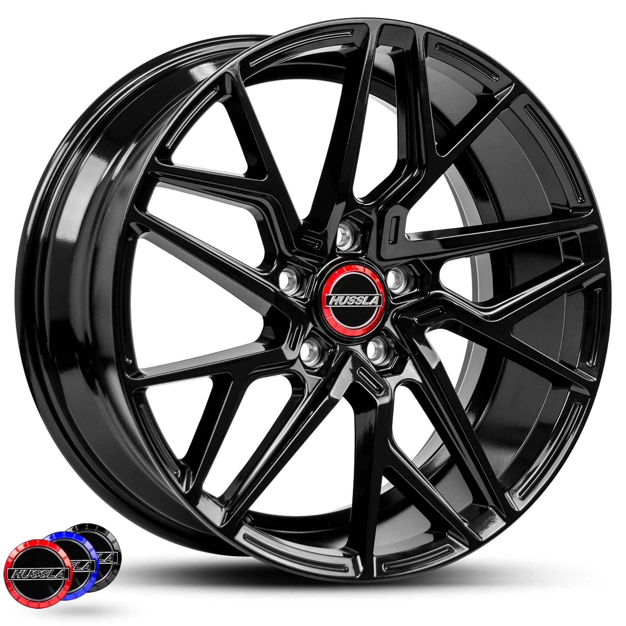 Hussla Jacques Gloss Black 22x10.5