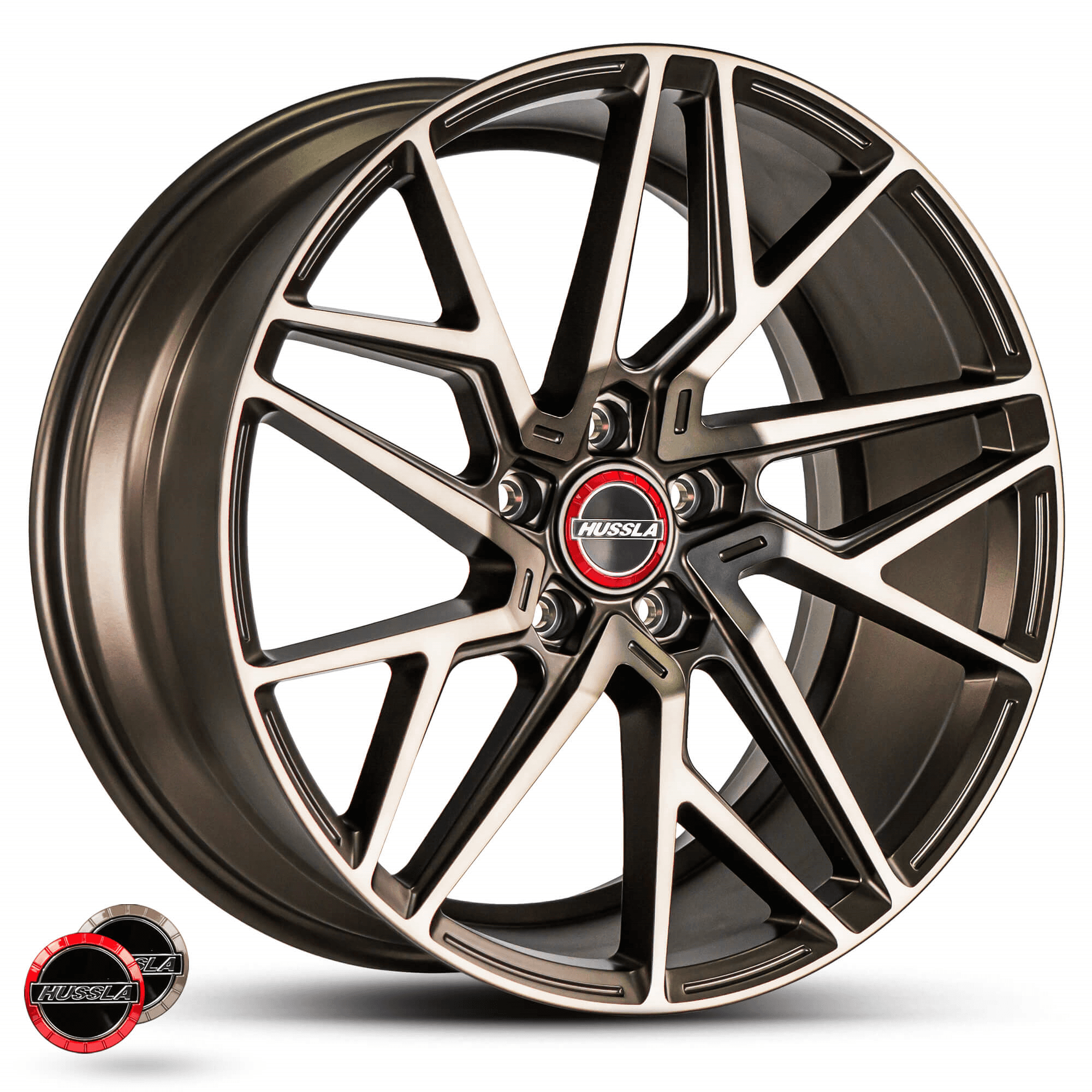 Hussla Jacques Matte Bronze Bronze Tint Face 19x8.5