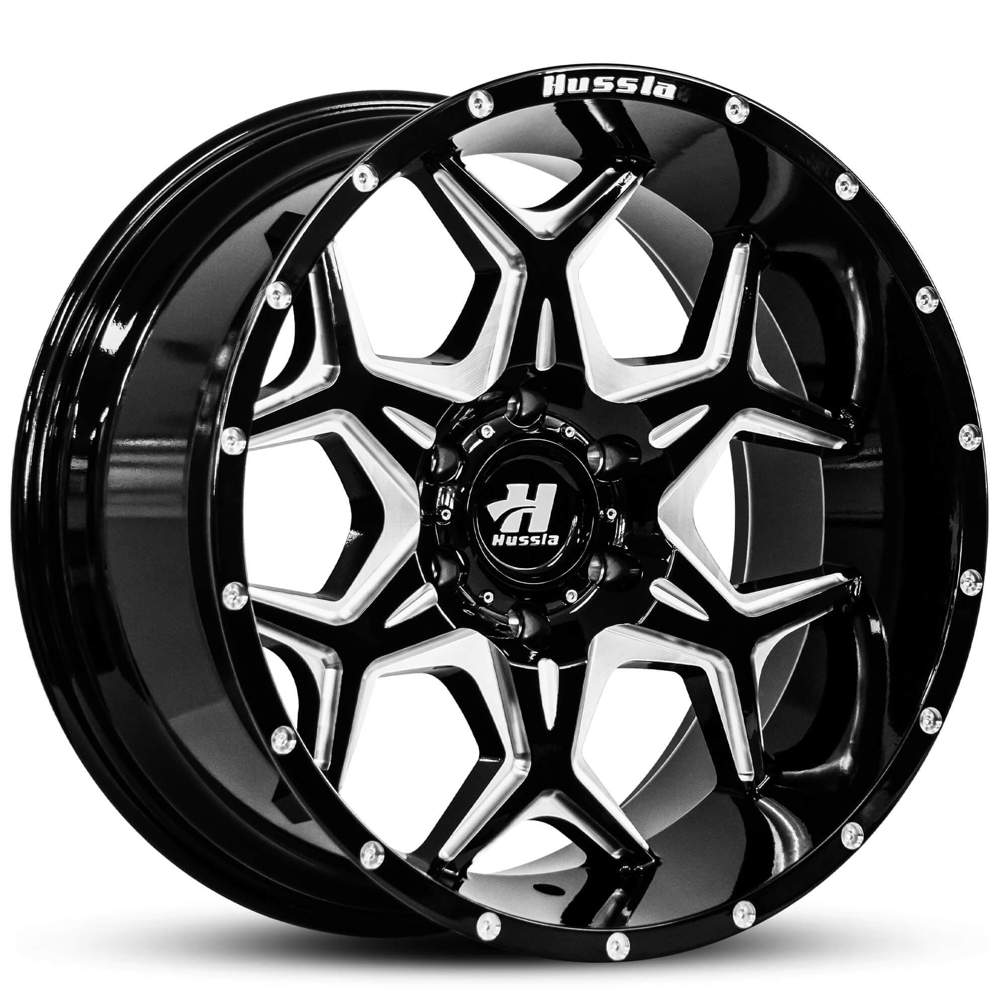 Wheel HUSSLA KALASHNIKOV GLOSS BLACK
