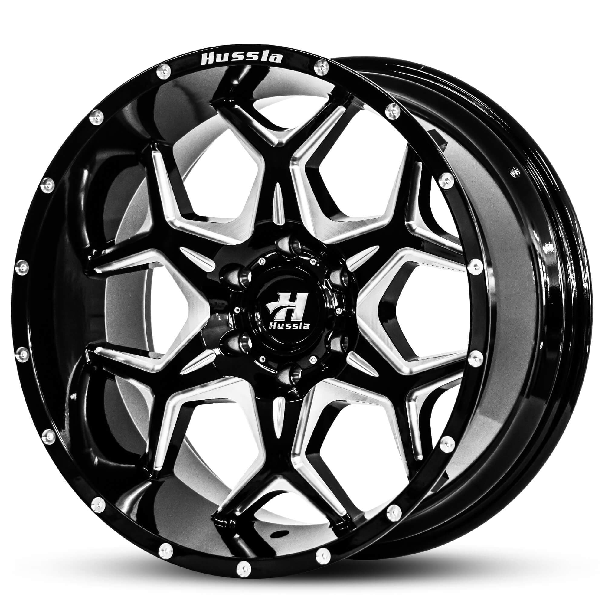 Wheel HUSSLA KALASHNIKOV GLOSS BLACK