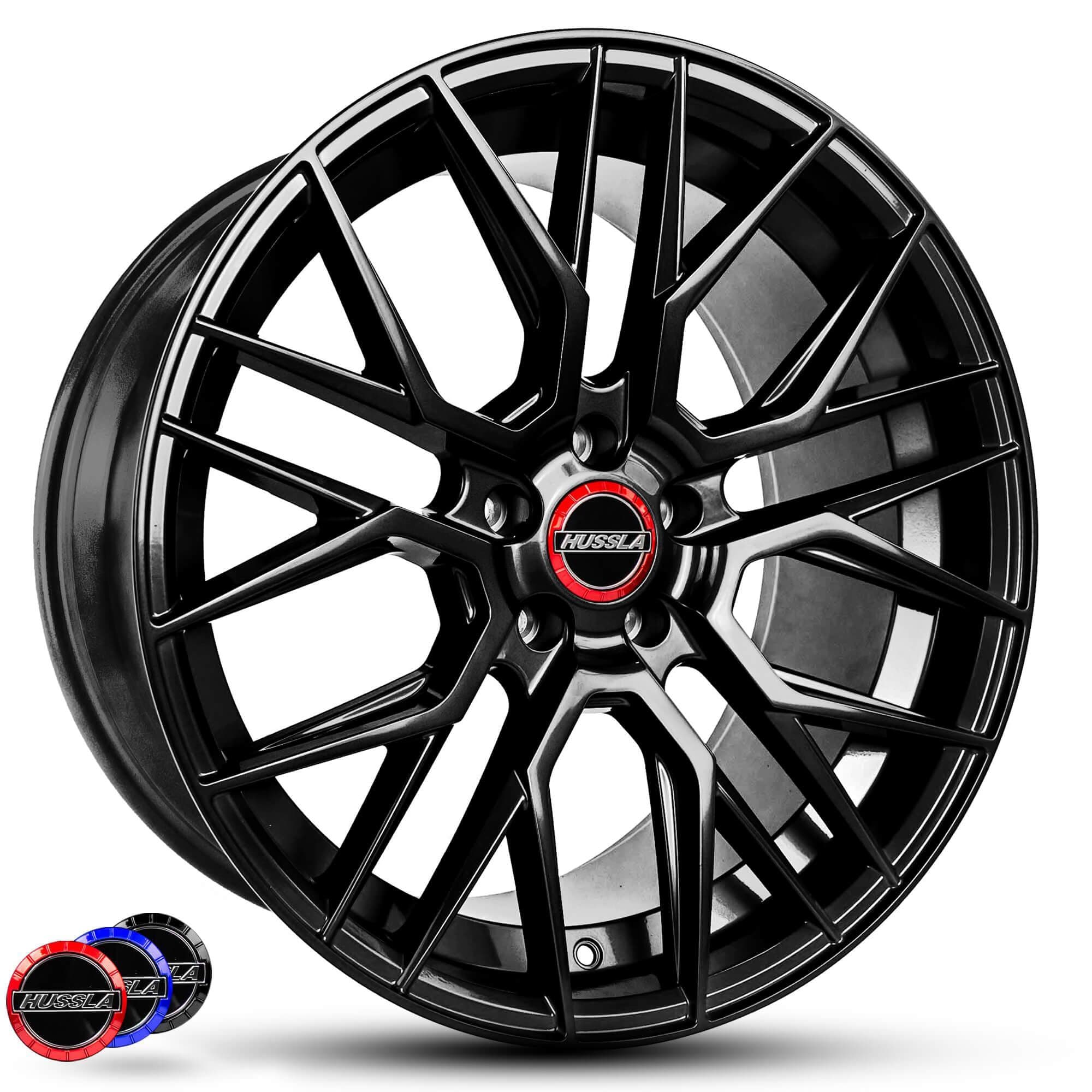 Hussla Lit Gloss Black 19x9.5