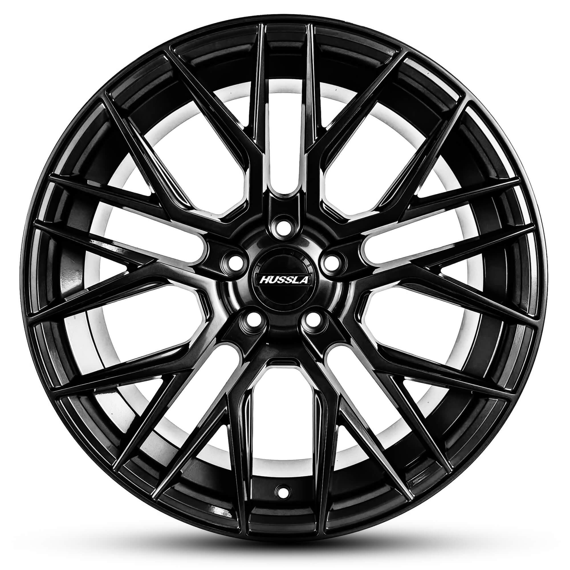 Wheel HUSSLA LIT GLOSS BLACK