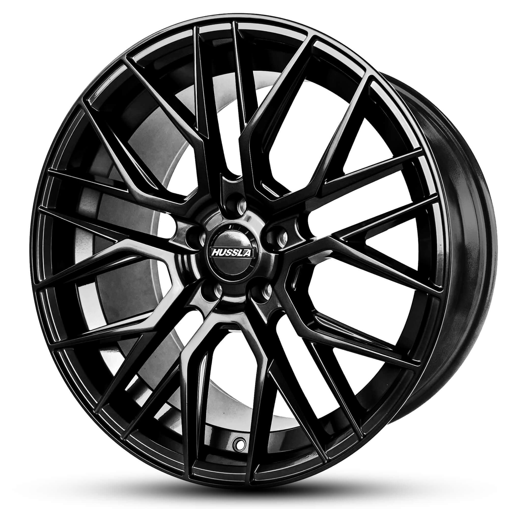 Wheel HUSSLA LIT GLOSS BLACK