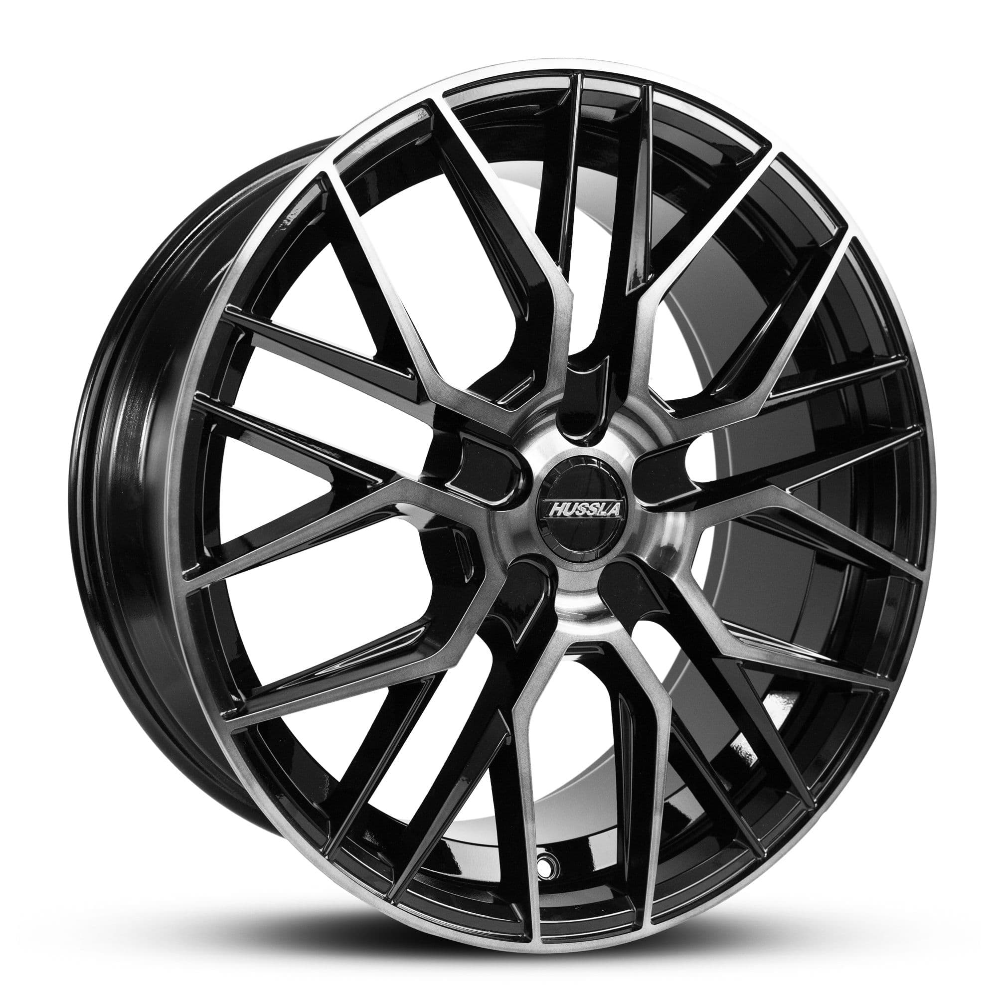Hussla Lit Gloss Black Dark Tint Face 19x8.5