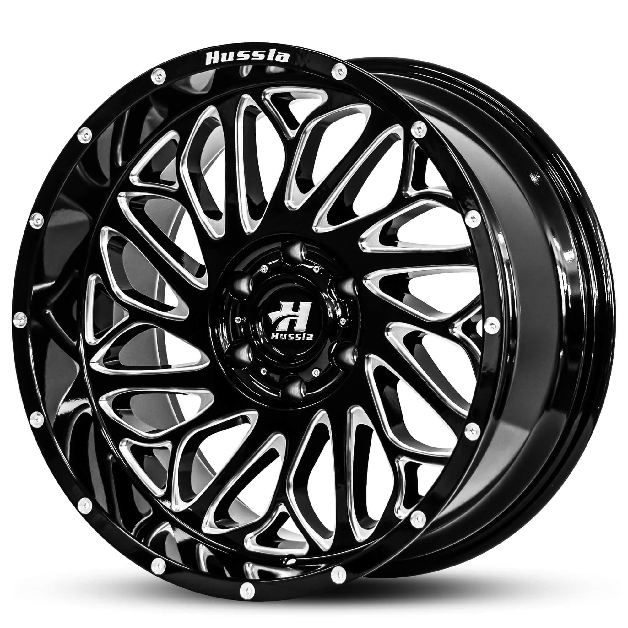Wheel HUSSLA MAC 10 GLOSS BLACK