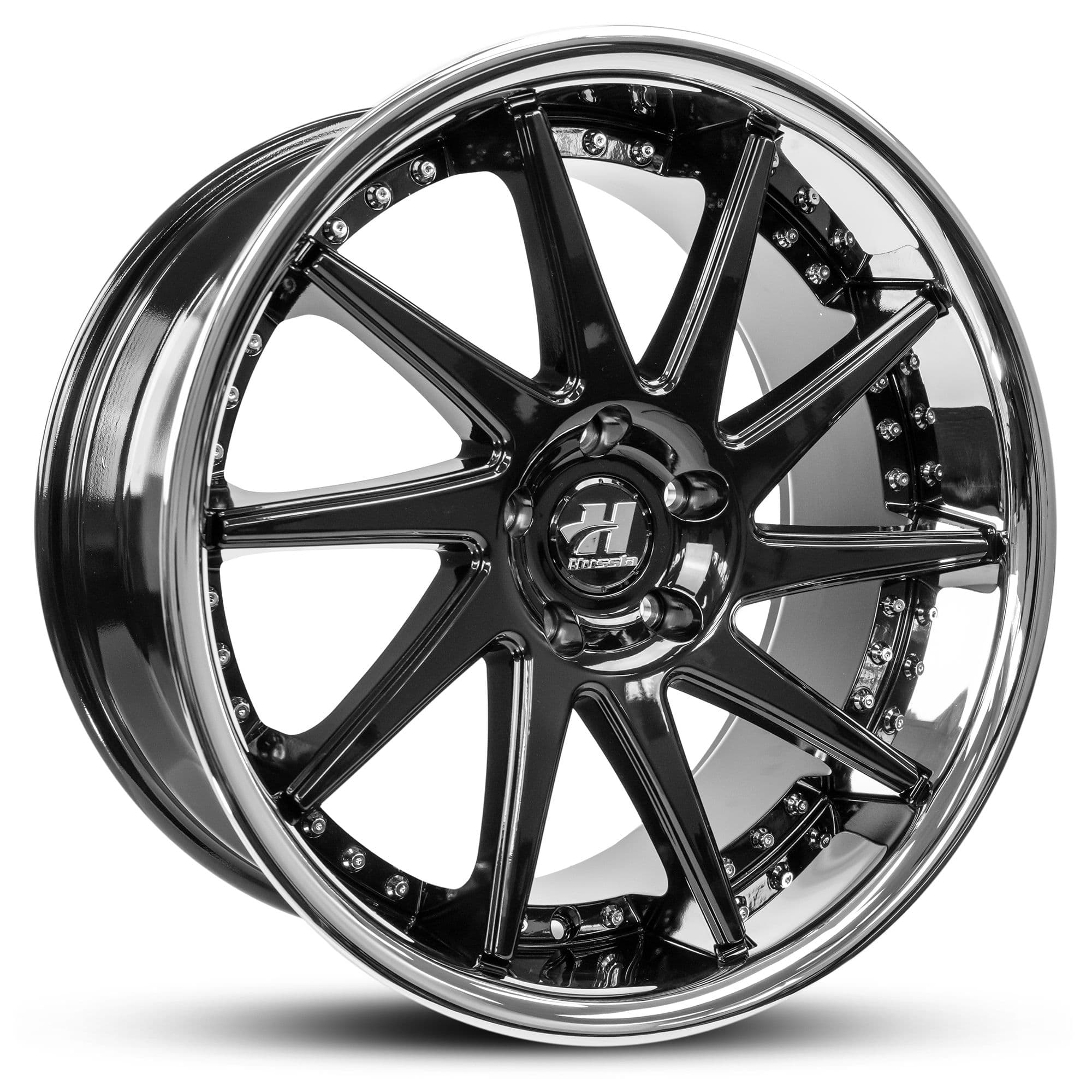 Hussla Maz Gloss Black Chrome Lip 20x8.5