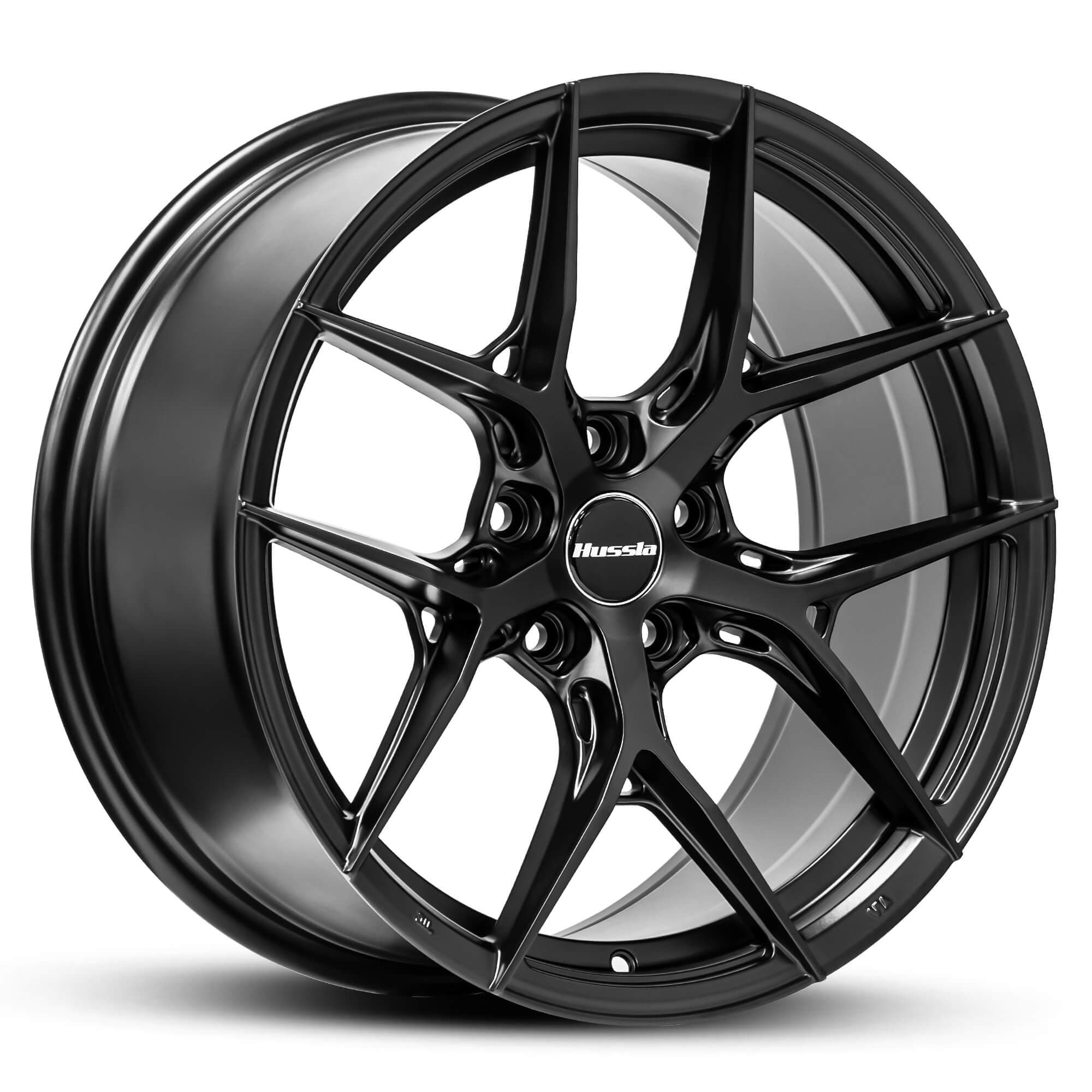 Hussla Milan Satin Black 18x8.5