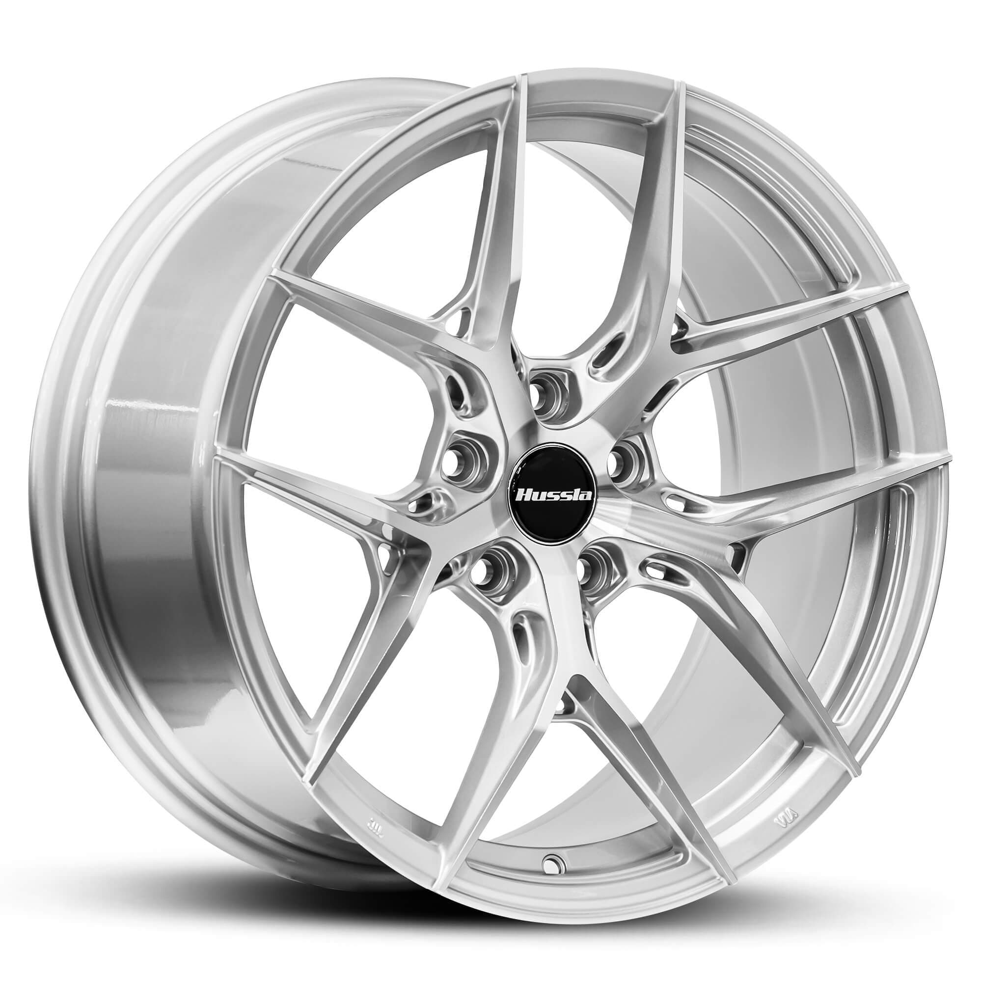 Wheel HUSSLA MILAN SILVER MACHINED FACE