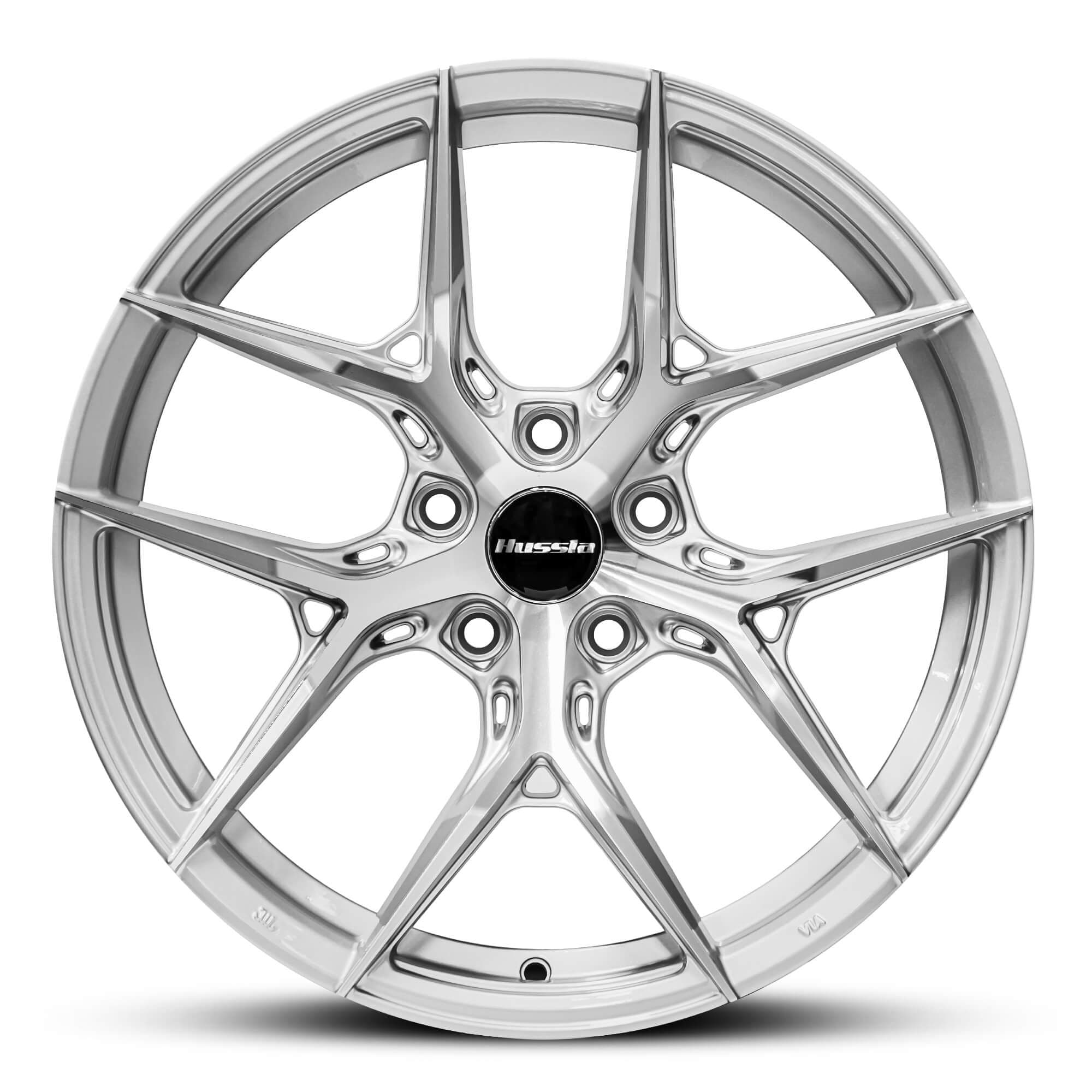 Wheel HUSSLA MILAN SILVER MACHINED FACE