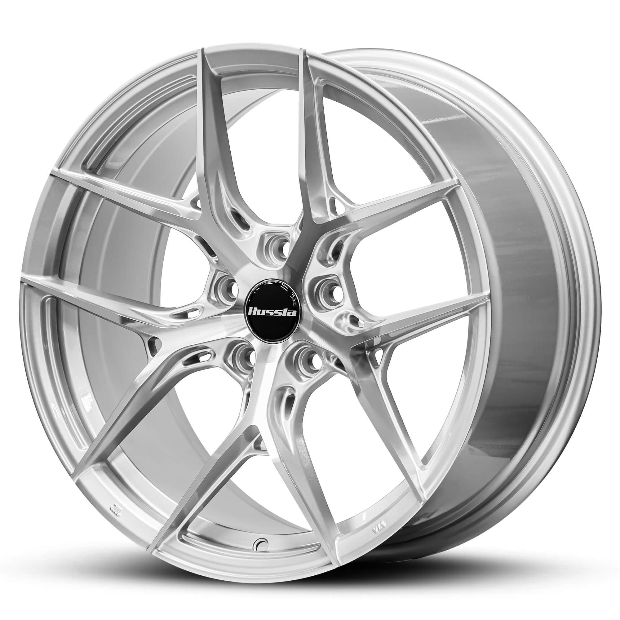 Wheel HUSSLA MILAN SILVER MACHINED FACE