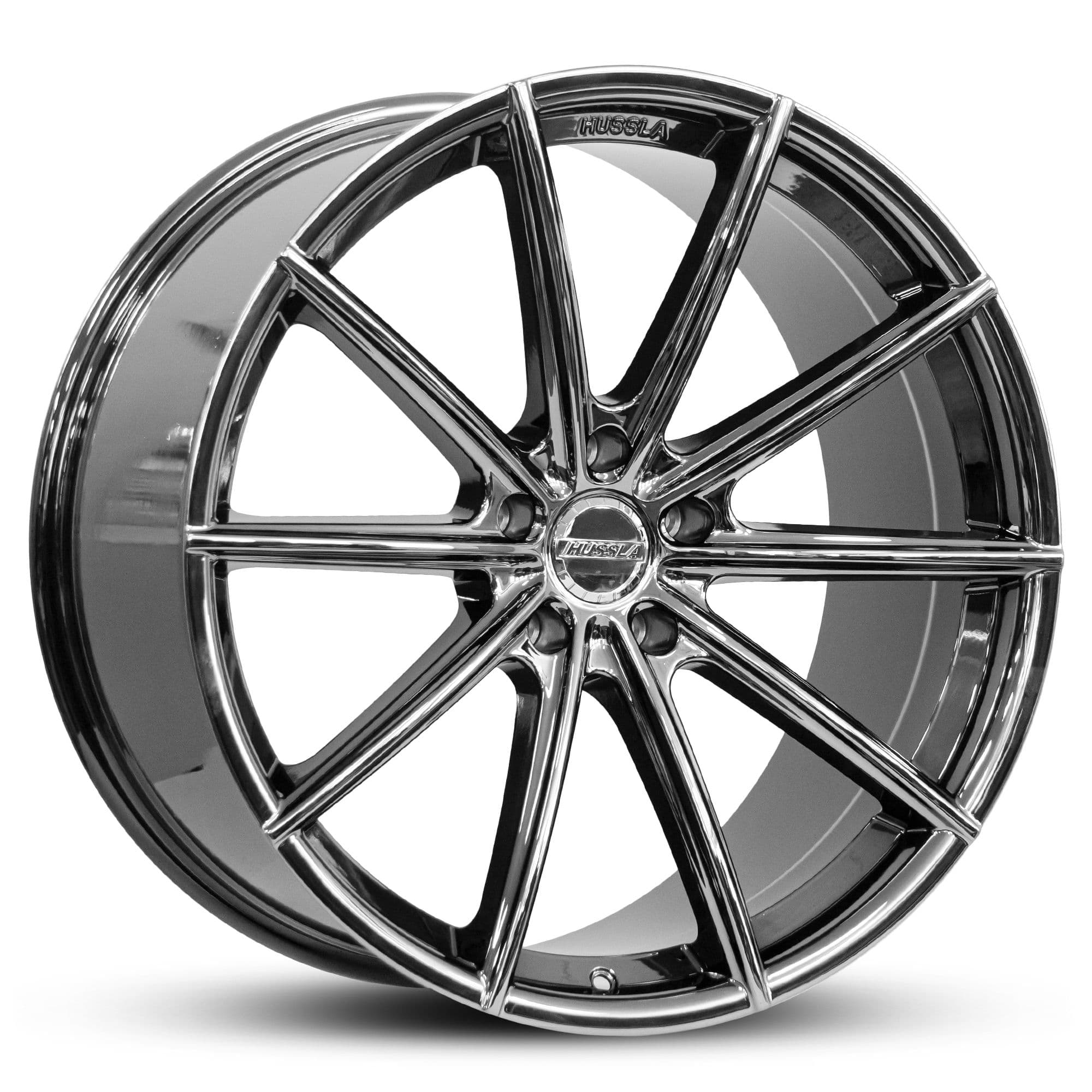 Hussla Moz Black Chrome 19x9.5