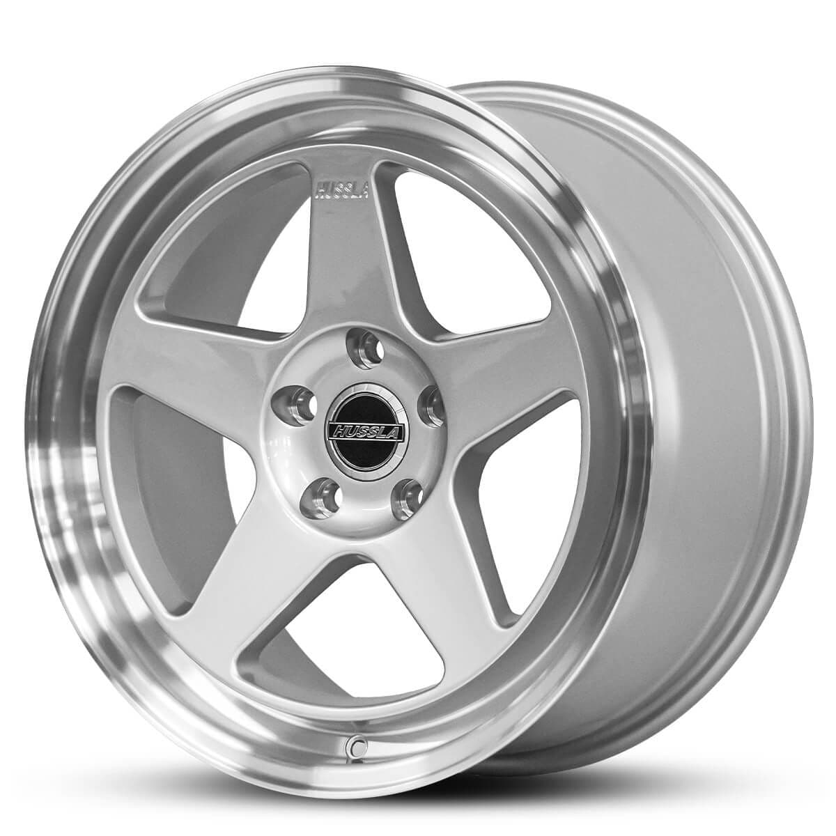 Wheel HUSSLA NUR SPEC BRIGHT SILVER POLISHED LIP