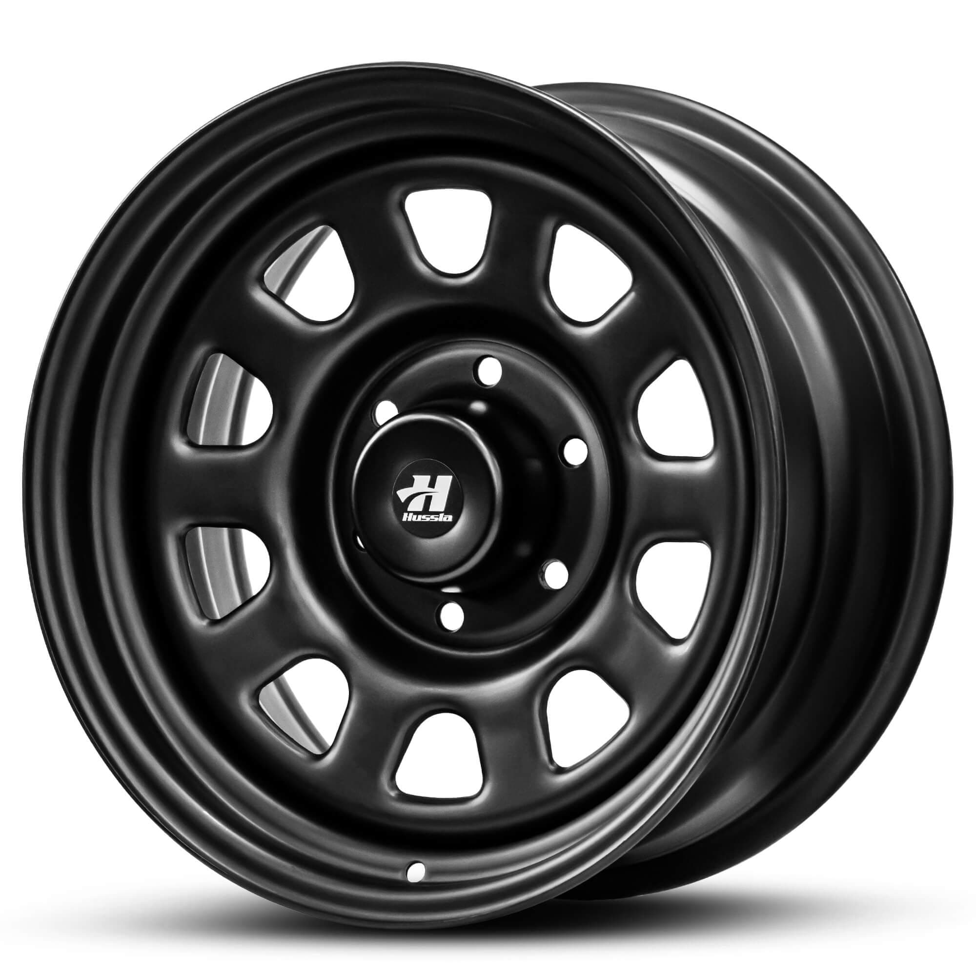 Wheel HUSSLA REVOLUTION STEEL MATTE BLACK