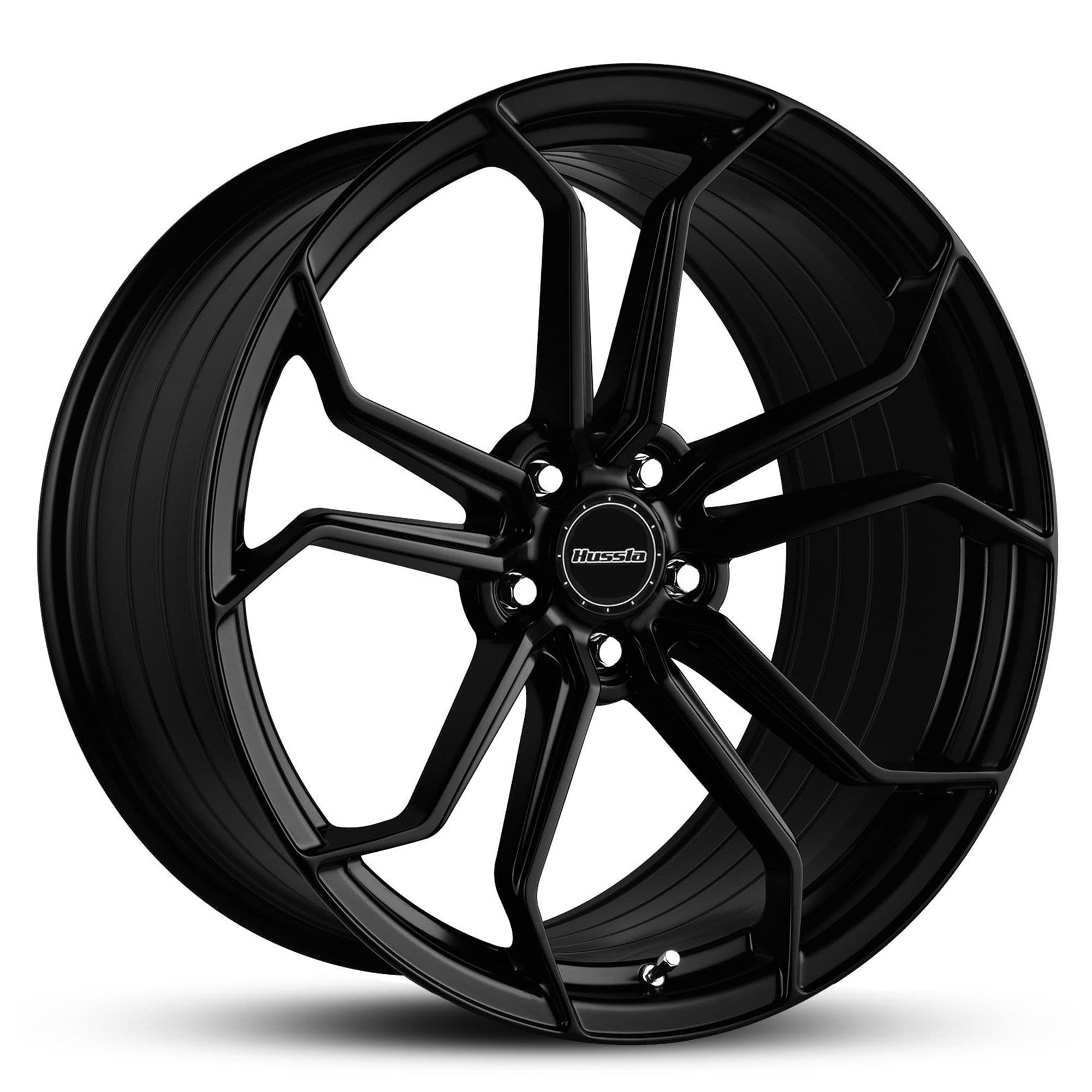 Hussla Royalty Gloss Black 15x6.5