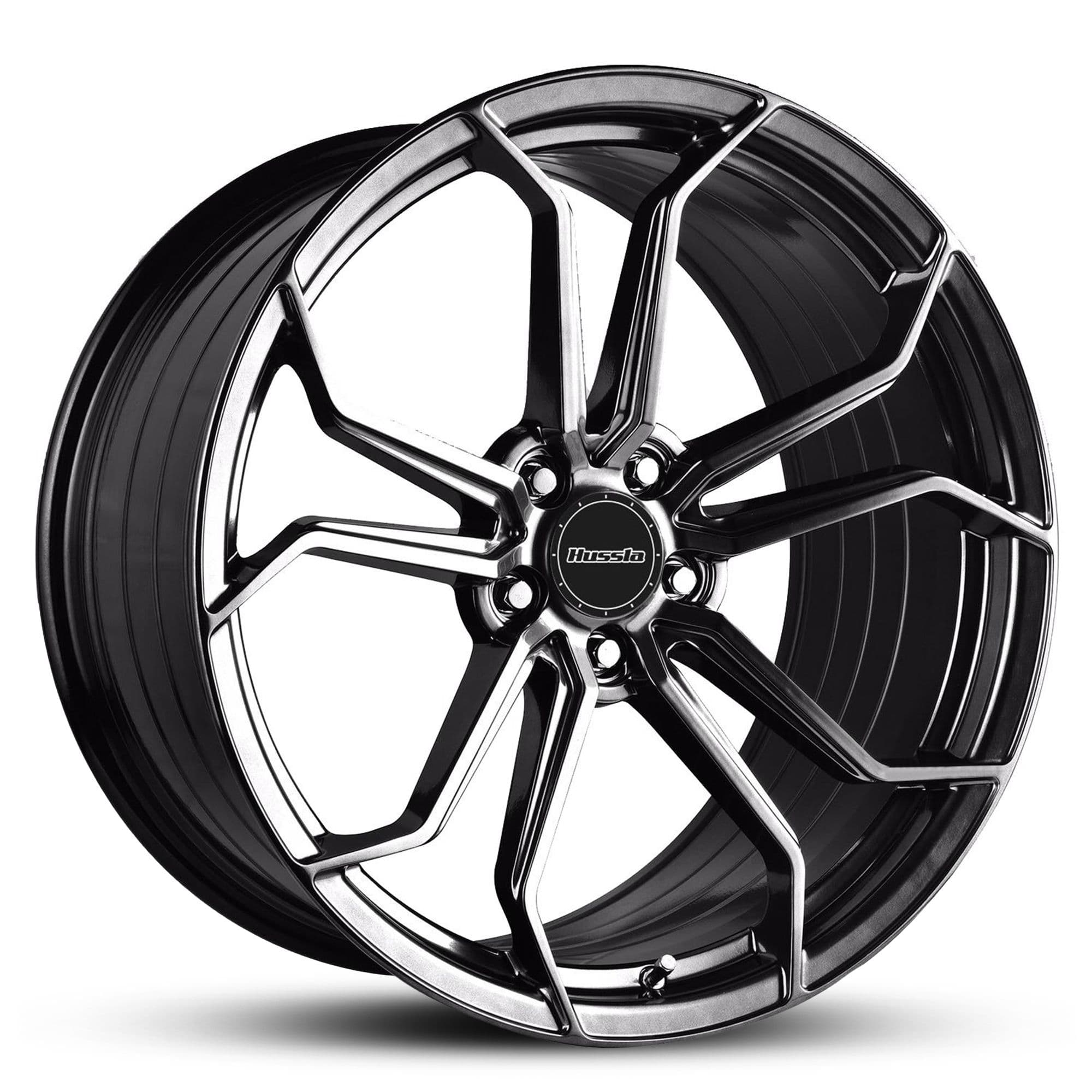 Hussla Royalty Hyper Black 15x6.5