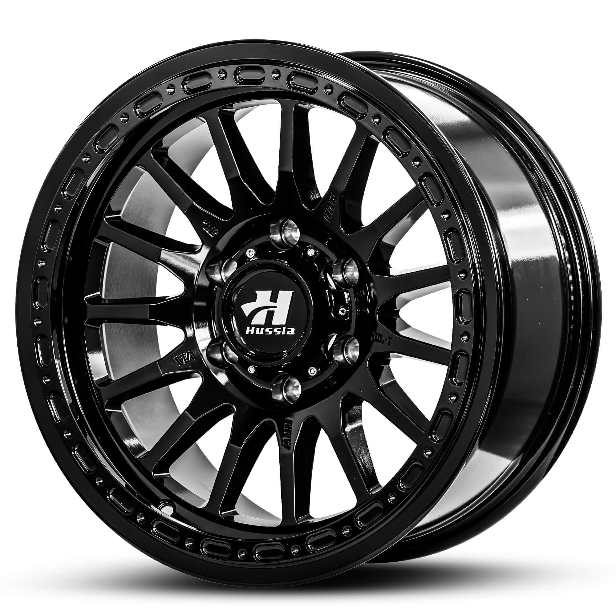 Wheel HUSSLA RUGGED RACE GLOSS BLACK