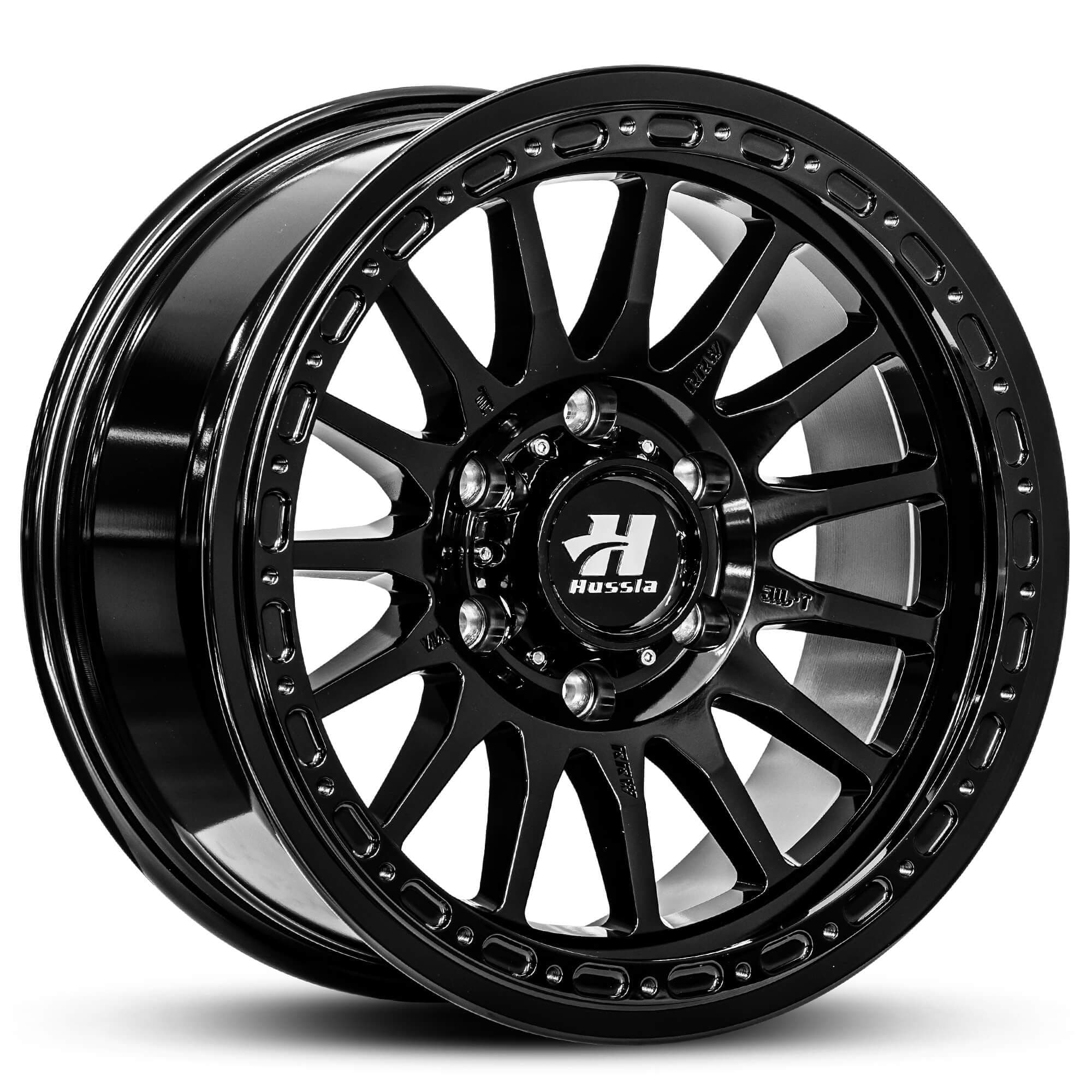Wheel HUSSLA RUGGED RACE GLOSS BLACK