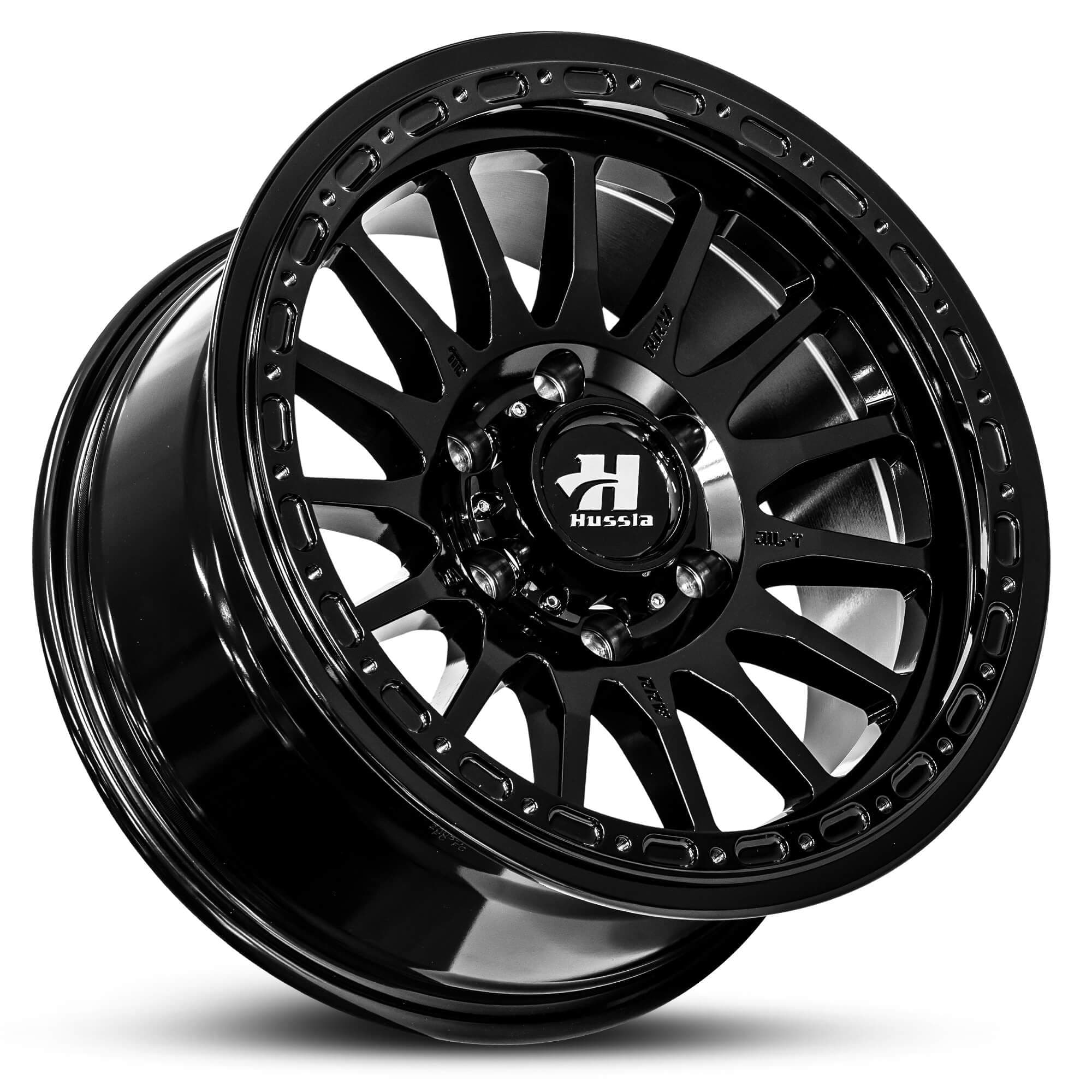 Wheel HUSSLA RUGGED RACE GLOSS BLACK