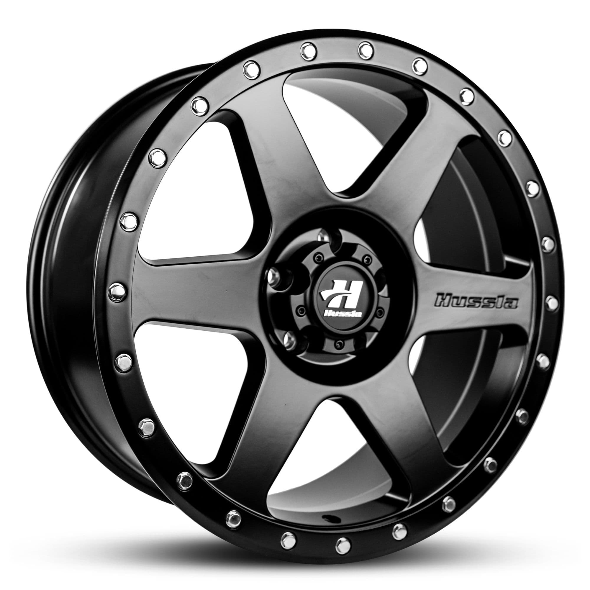 Hussla Spitfire Matte Black 20x9